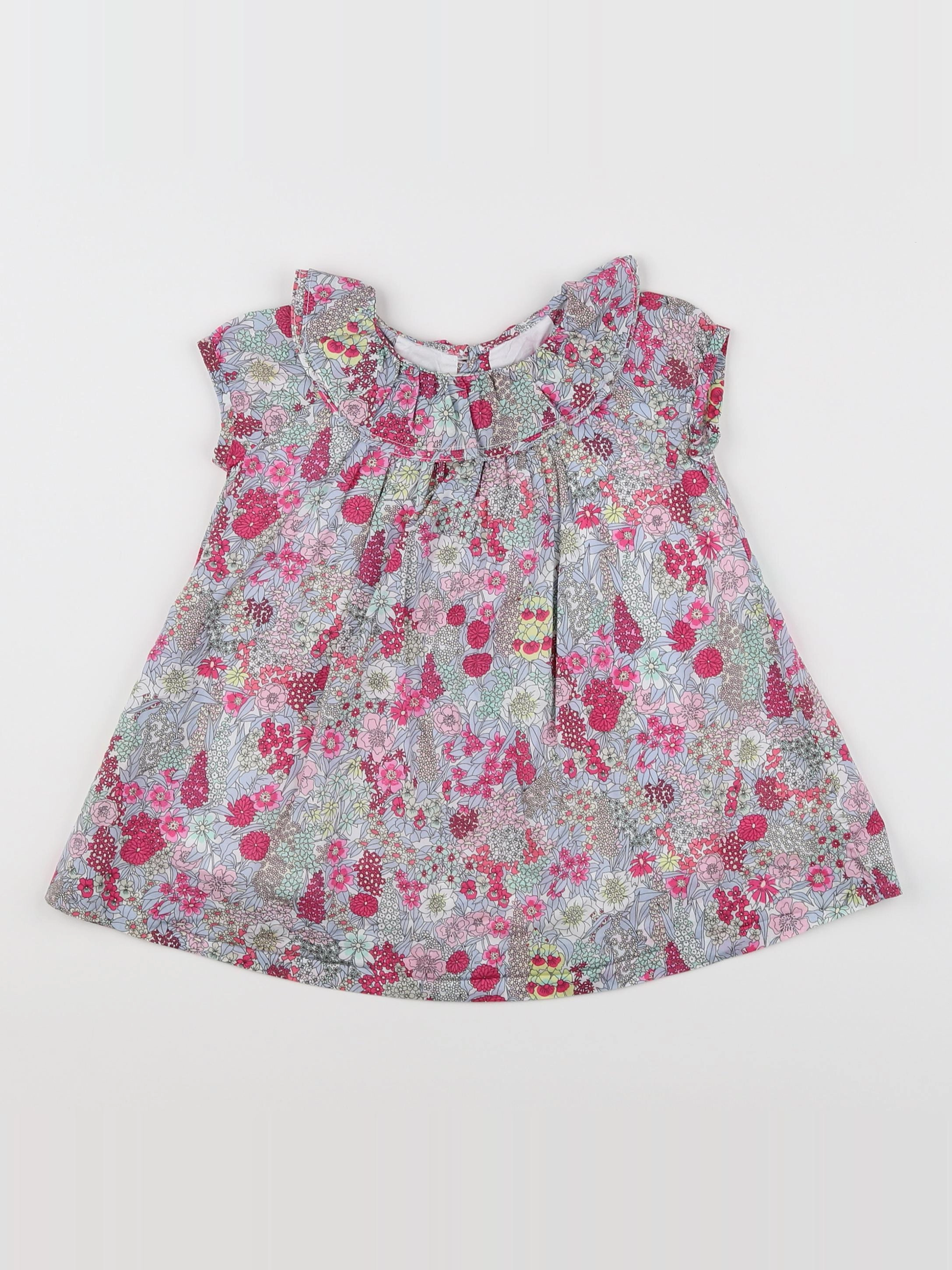Jacadi - robe multicolore - 12 mois