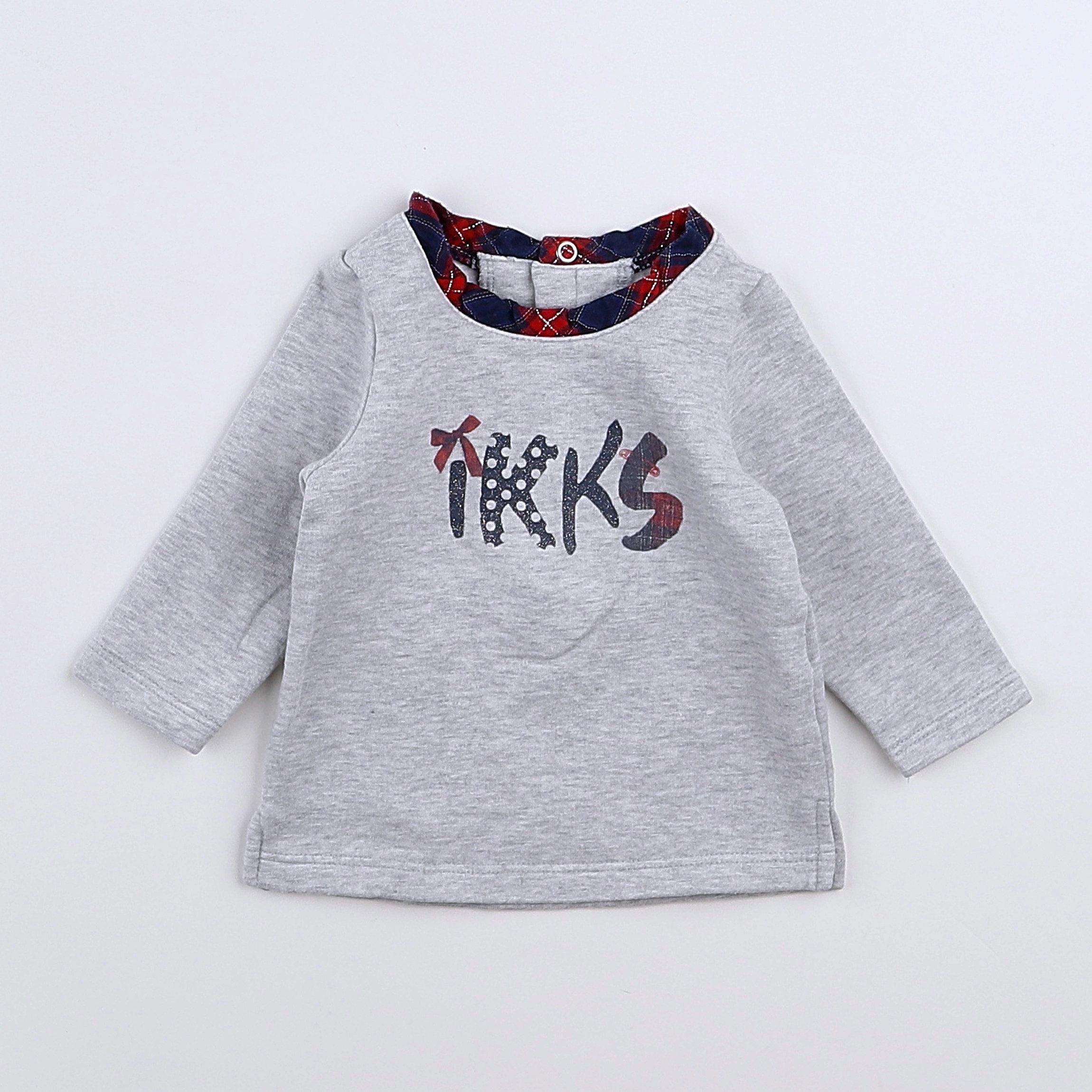 IKKS - tee-shirt gris - 3 mois