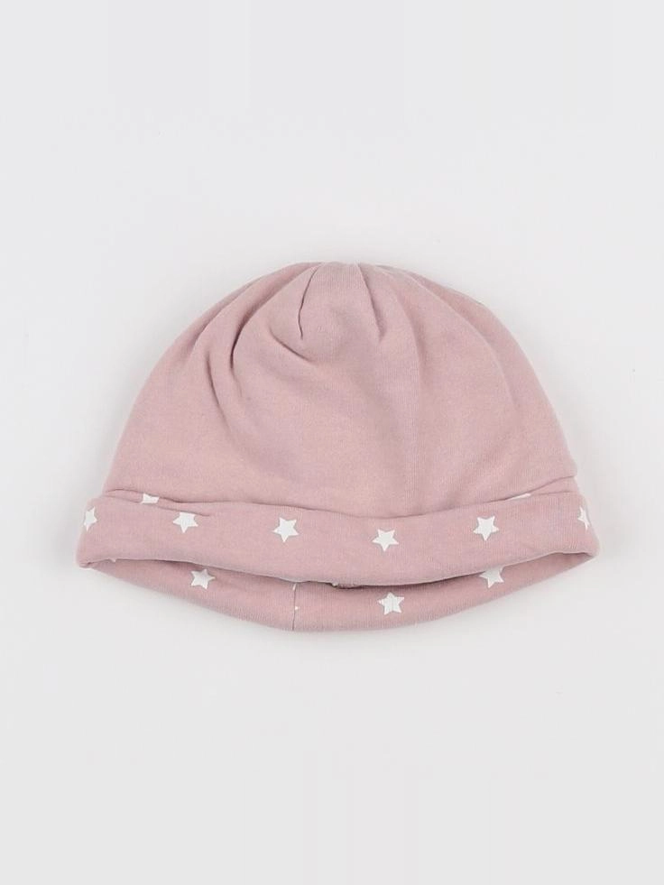 Vertbaudet - bonnet rose - 18 mois
