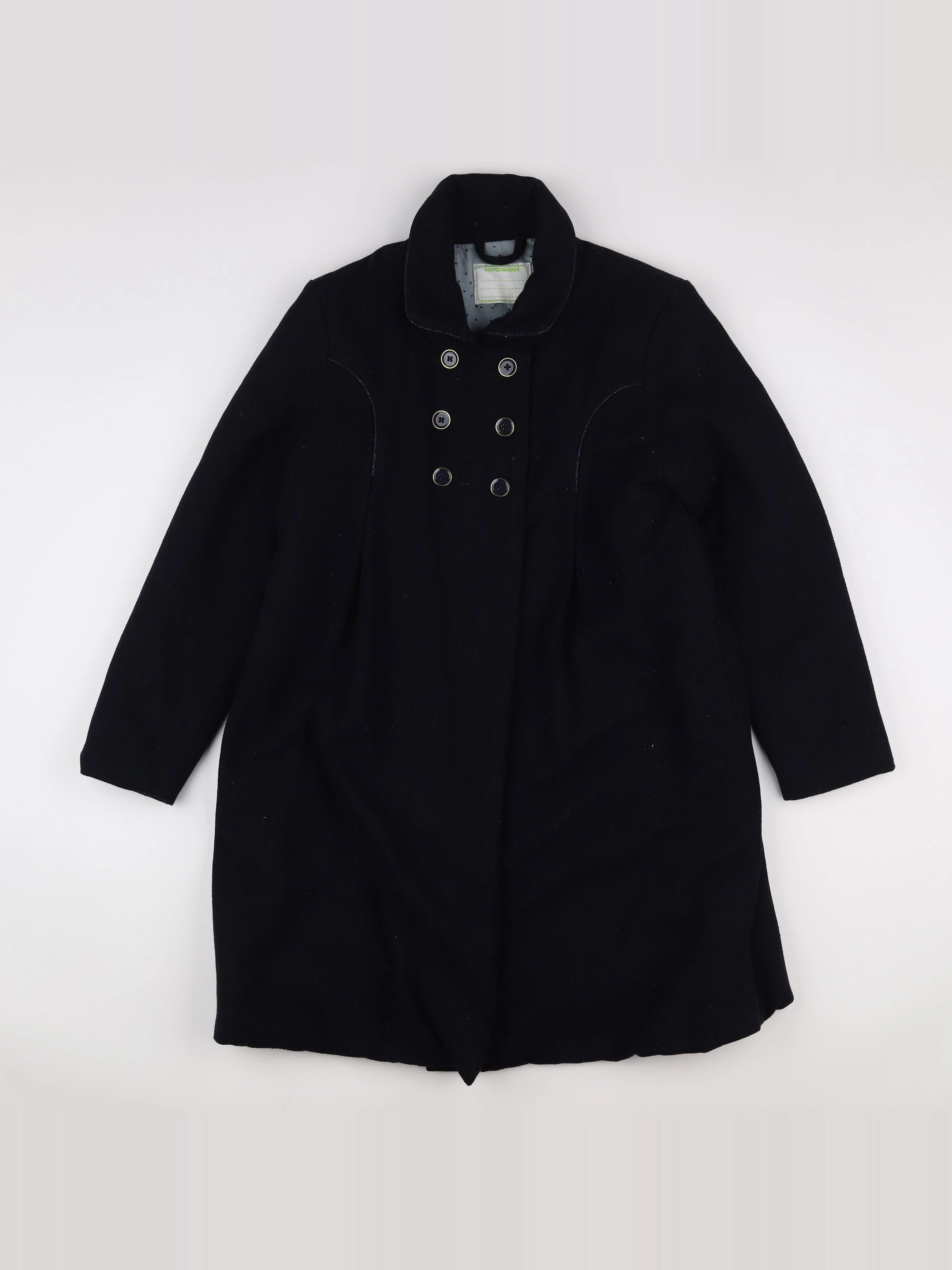 Vertbaudet - manteau bleu - 14 ans