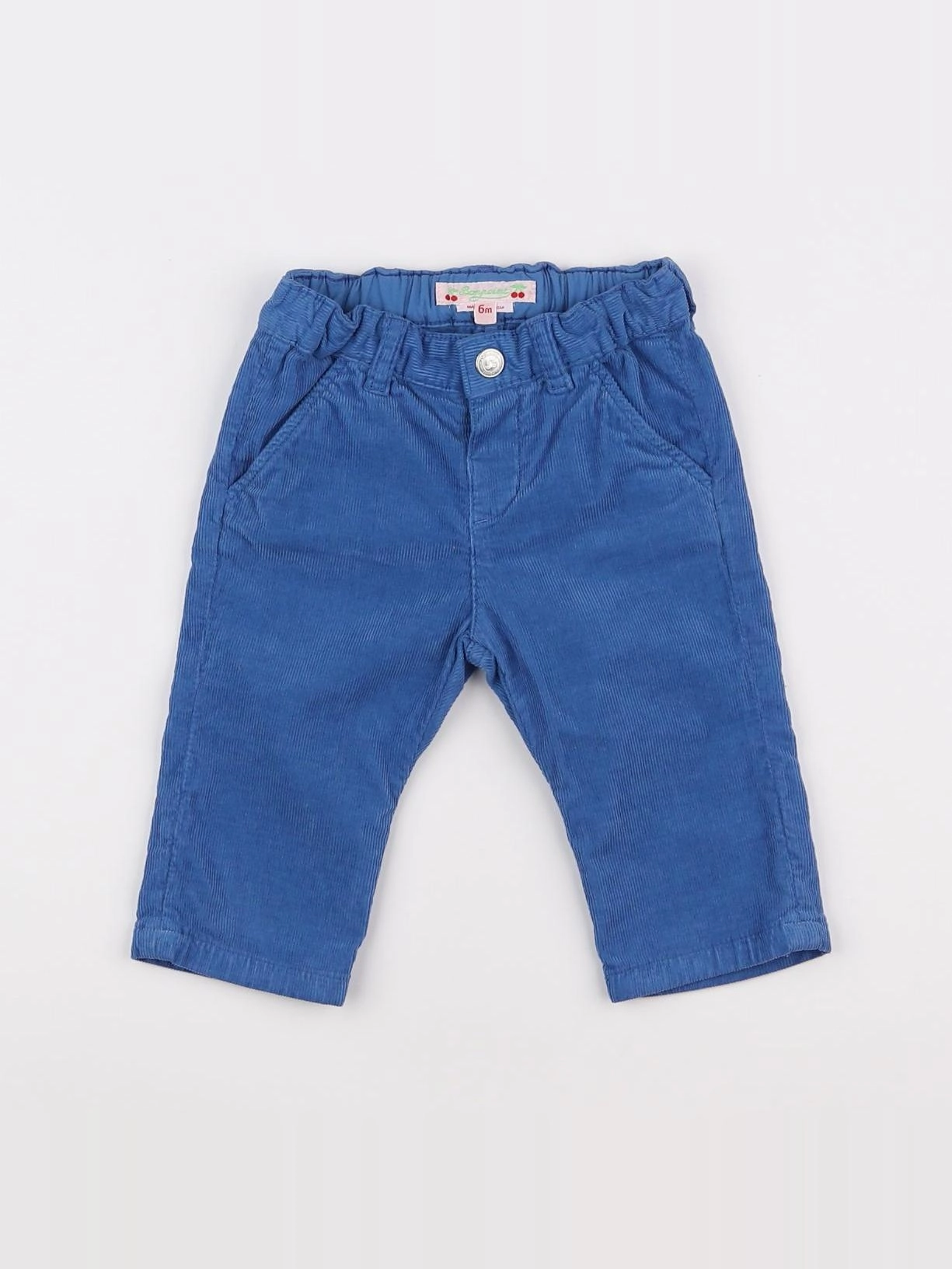 Bonpoint - pantalon bleu - 6 mois
