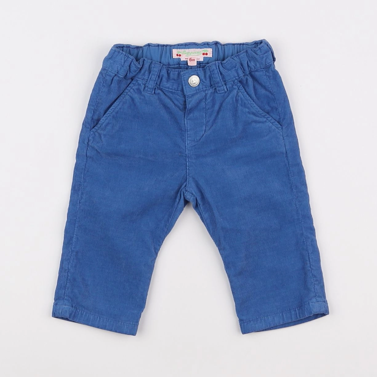 Bonpoint - pantalon bleu - 6 mois