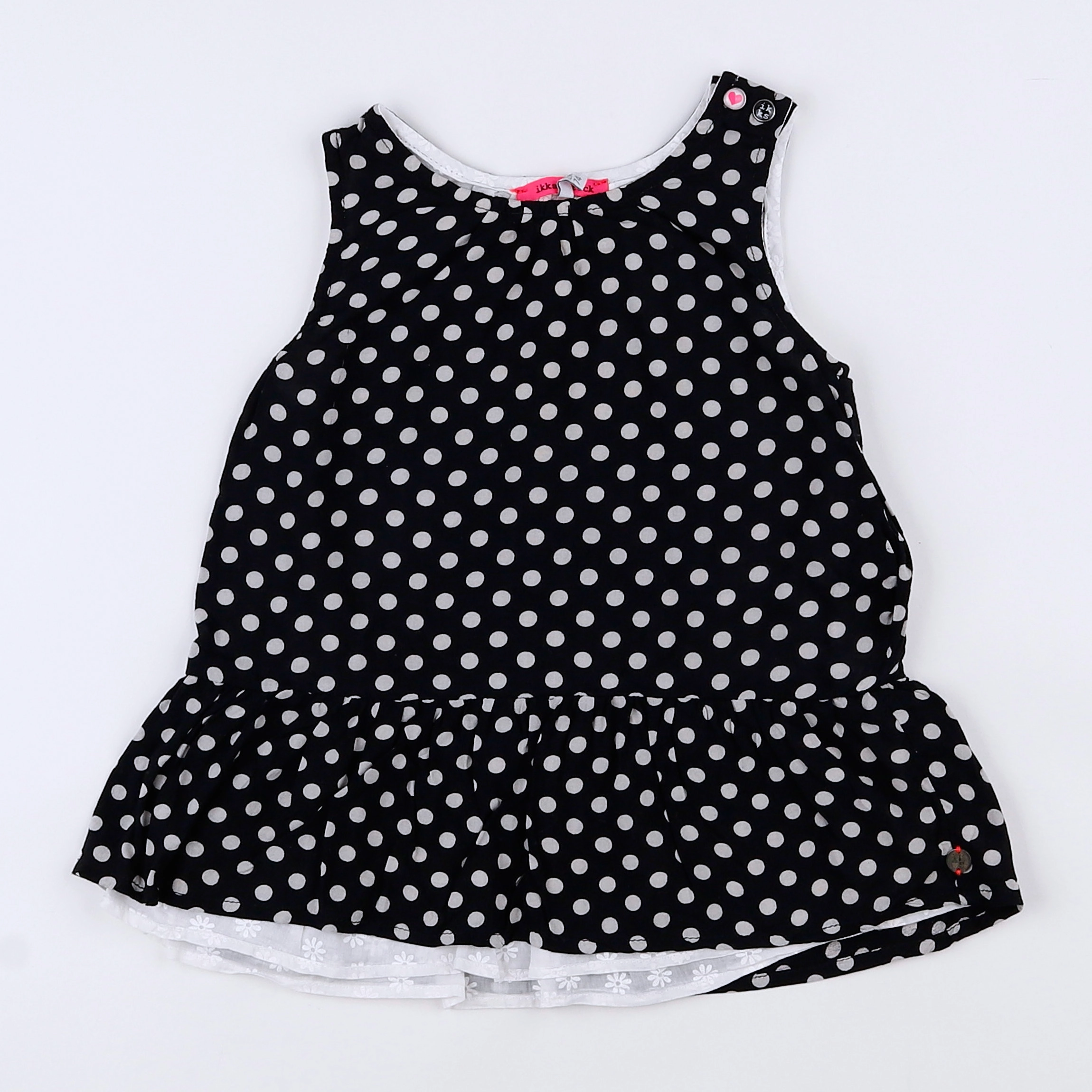 IKKS - robe noir - 12 mois