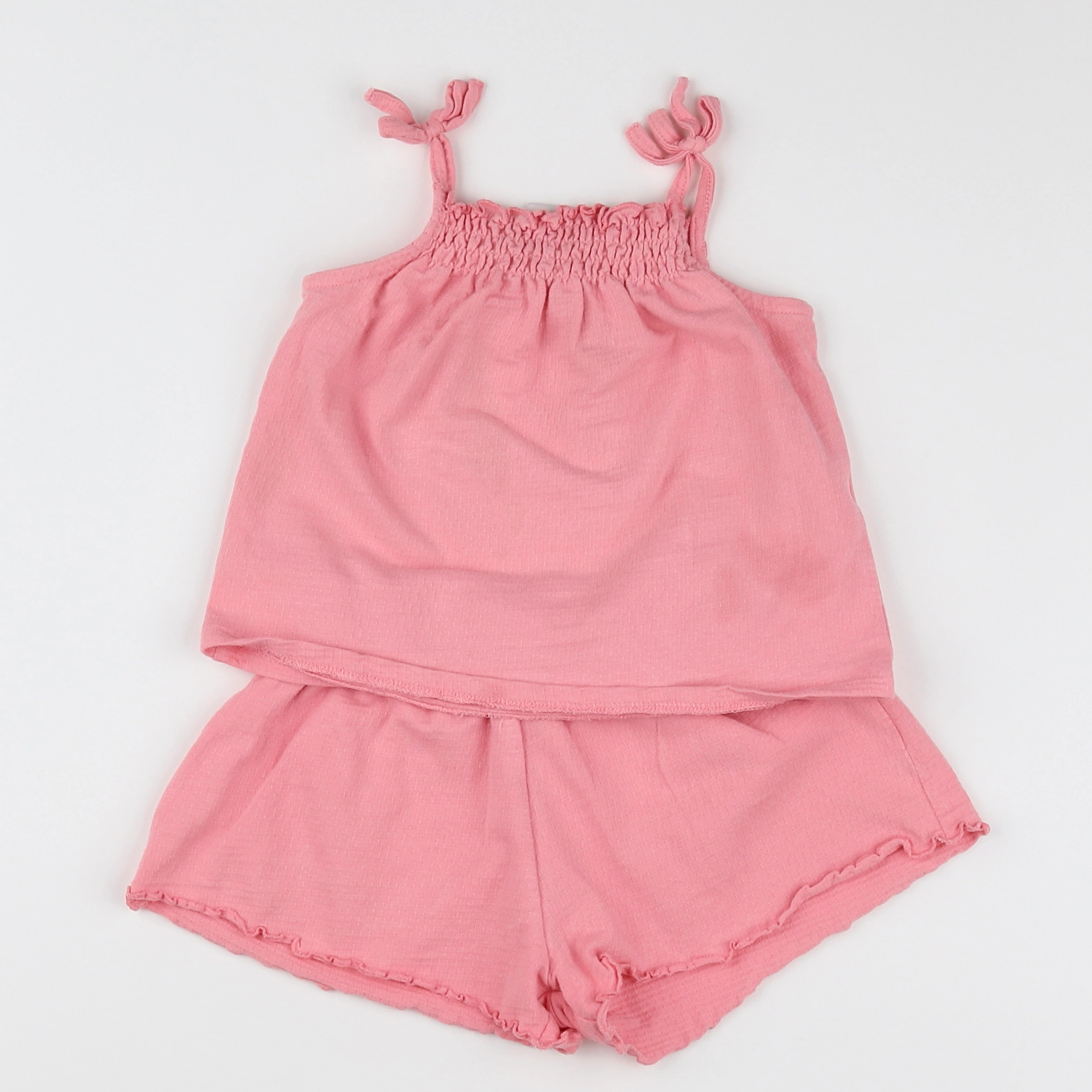 Zara - ensemble rose - 9/12 mois