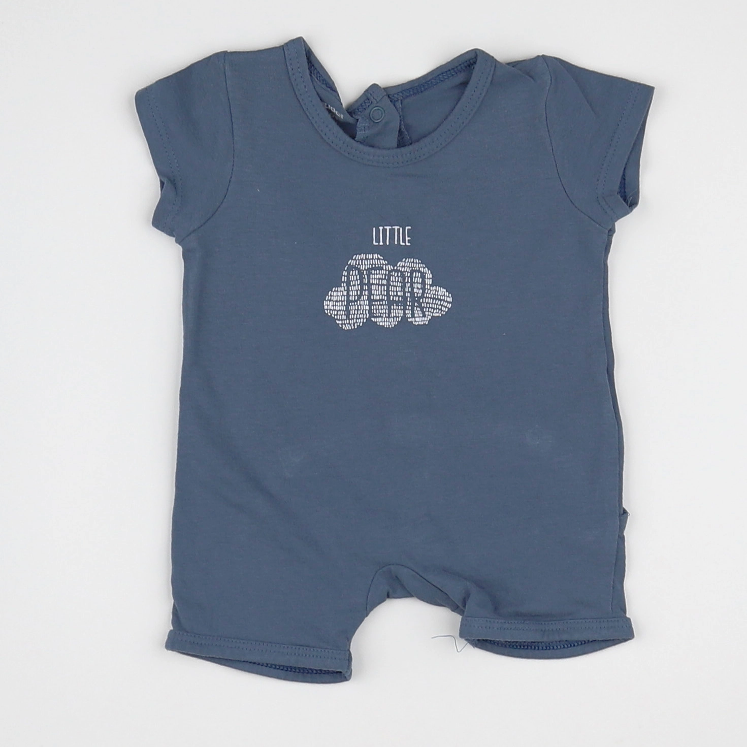 Vertbaudet - pyjama bleu - 1 mois