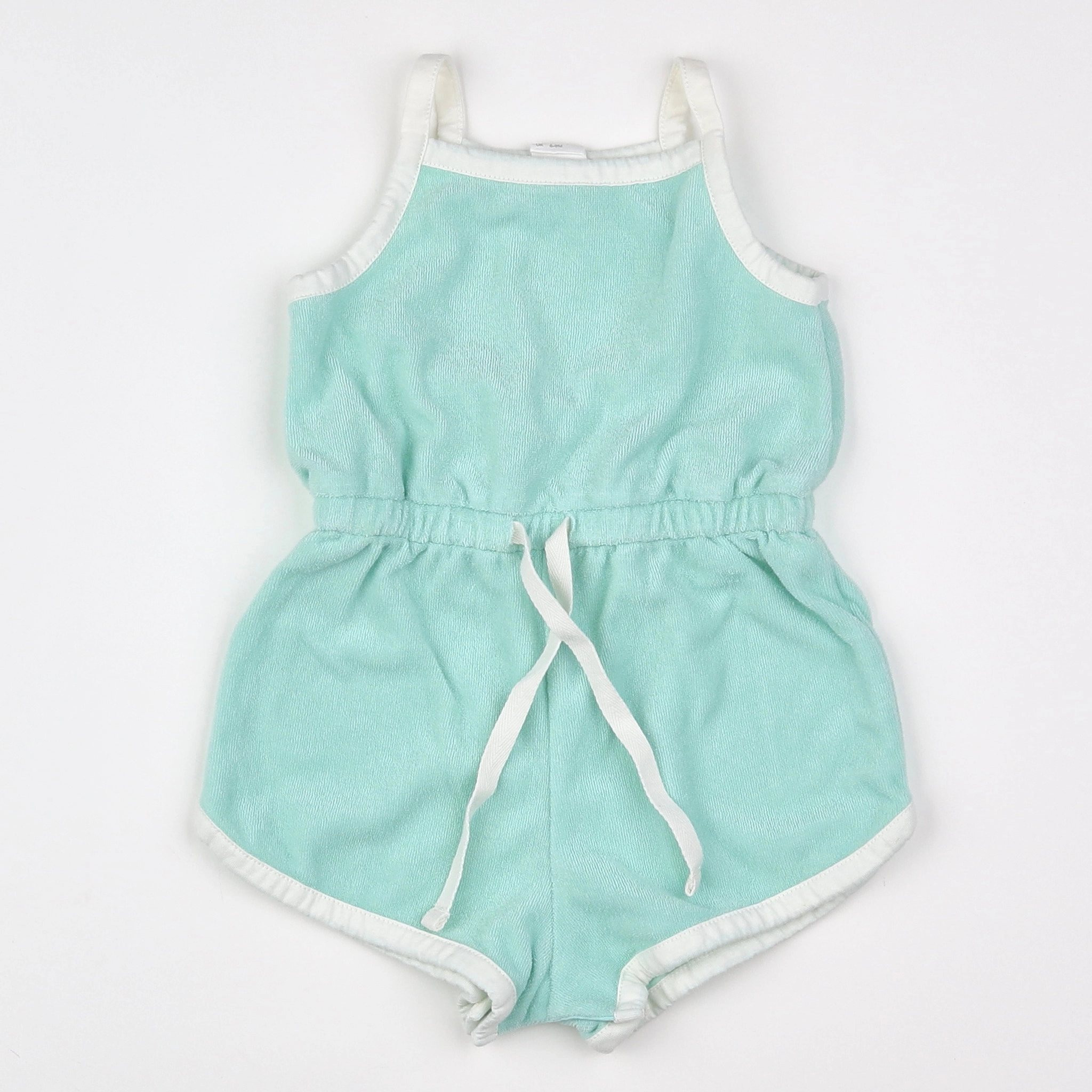 H&M - combinaison vert - 6/9 mois