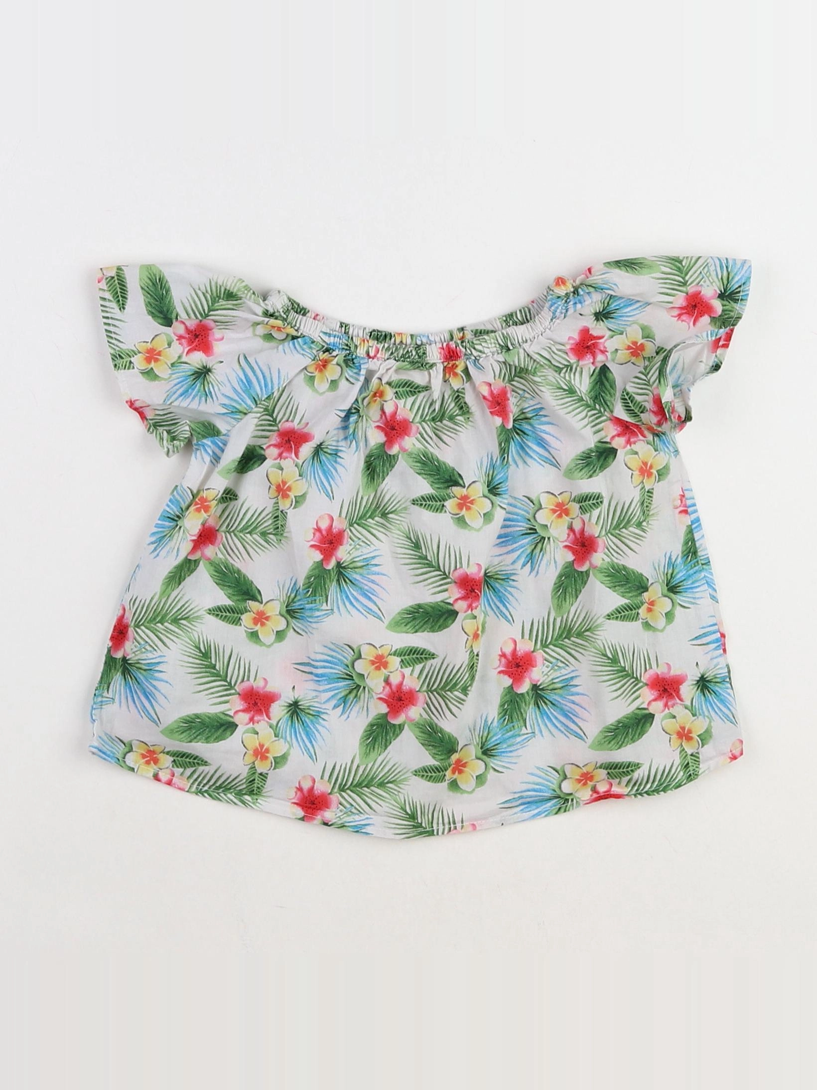 Zara - blouse multicolore - 9/12 mois