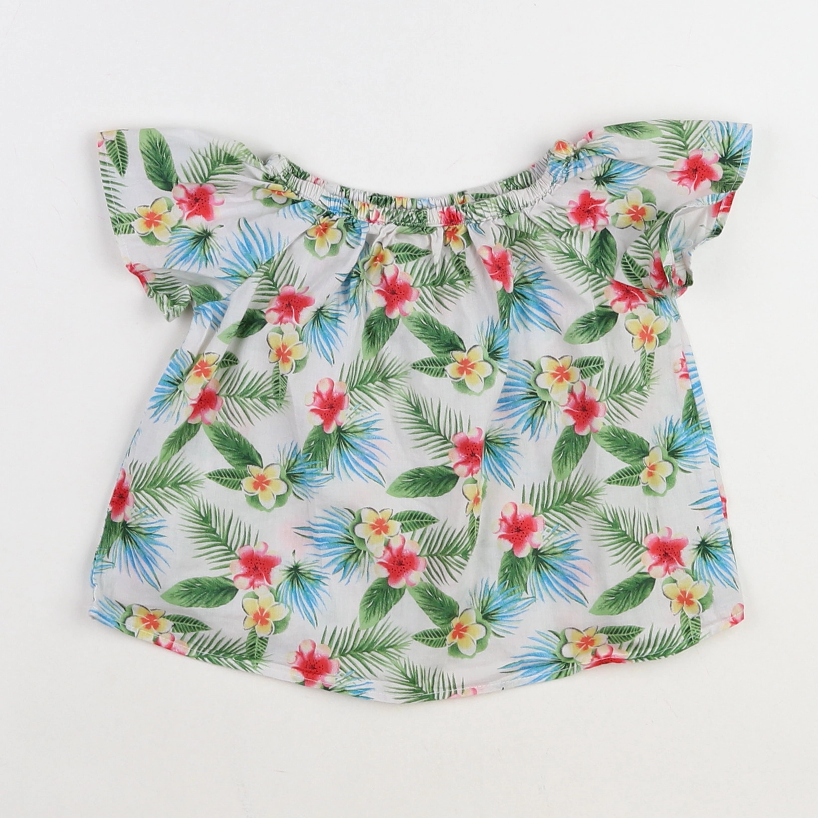 Zara - blouse multicolore - 9/12 mois