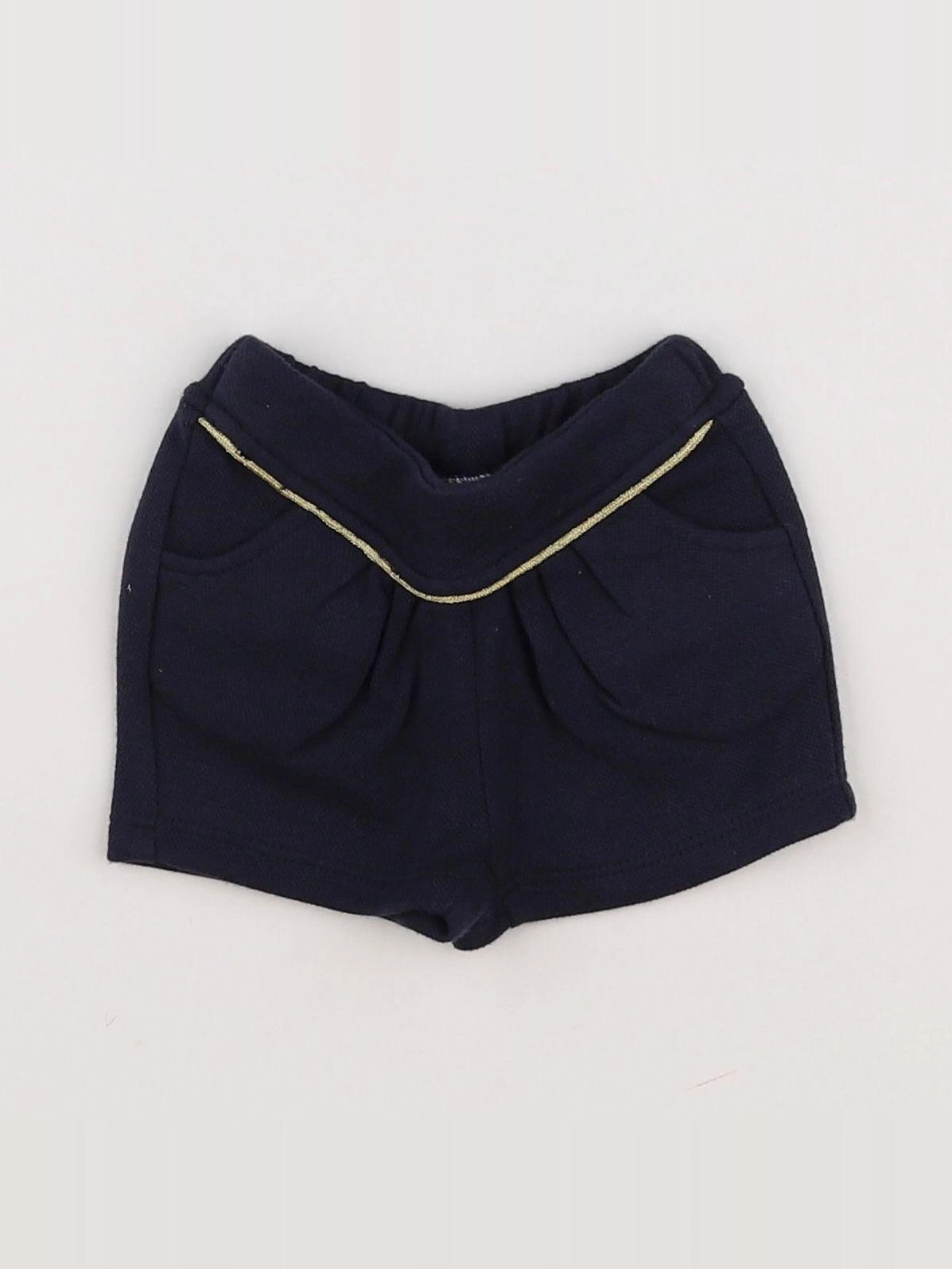 Tape à l'oeil - short bleu - 3 mois