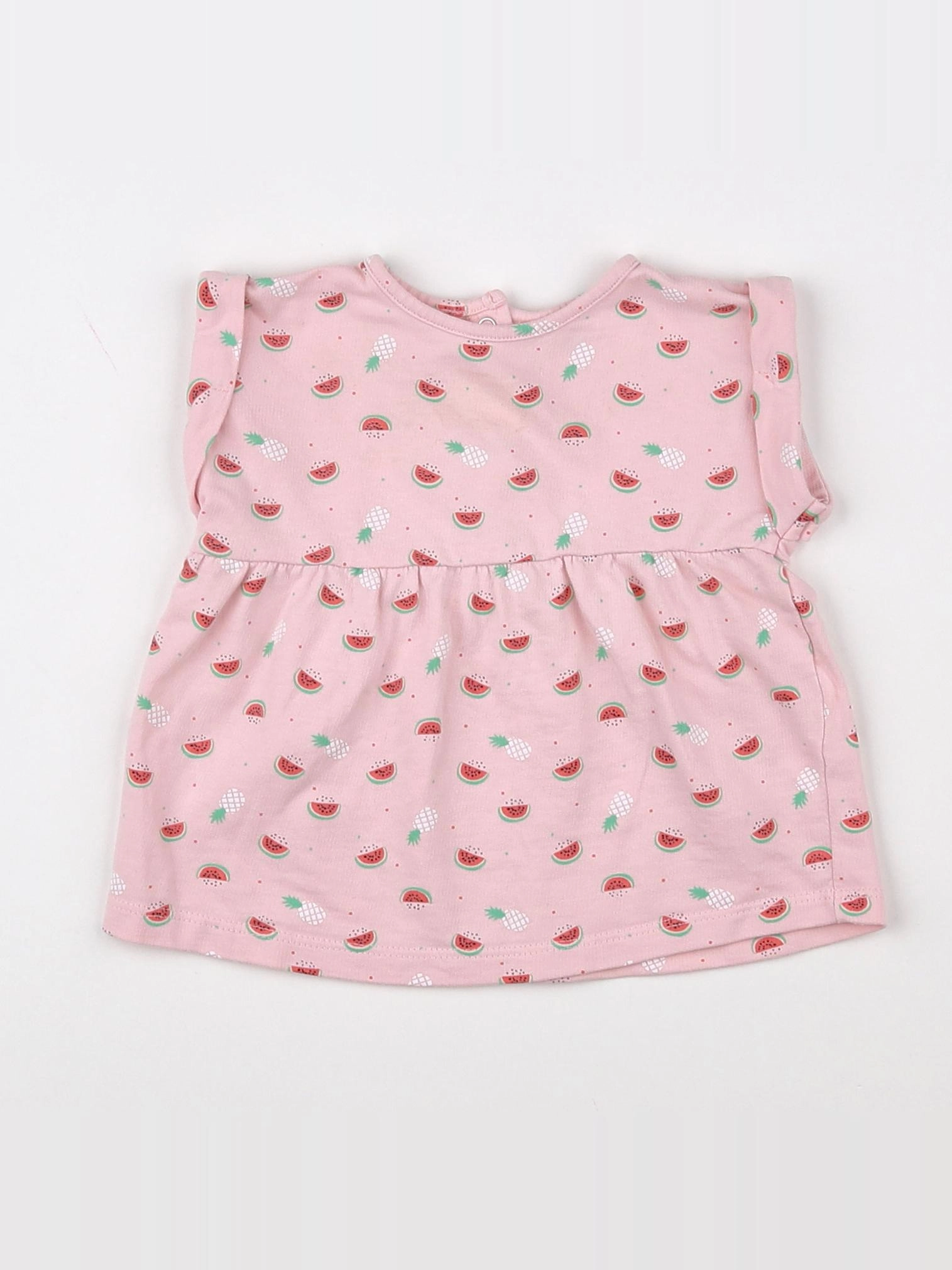 Vertbaudet - robe rose - 3 mois