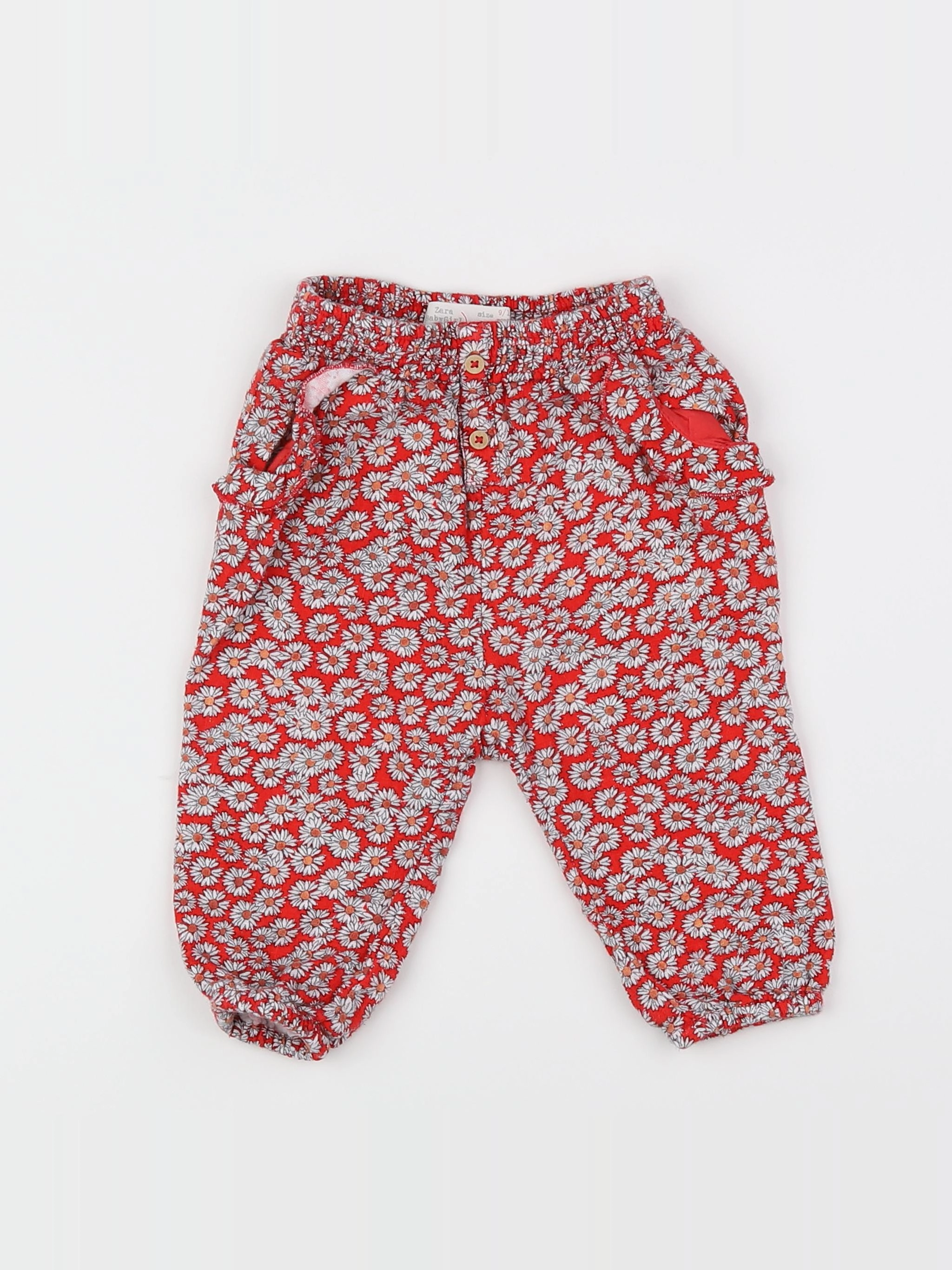 Zara - pantalon multicolore - 9/12 mois