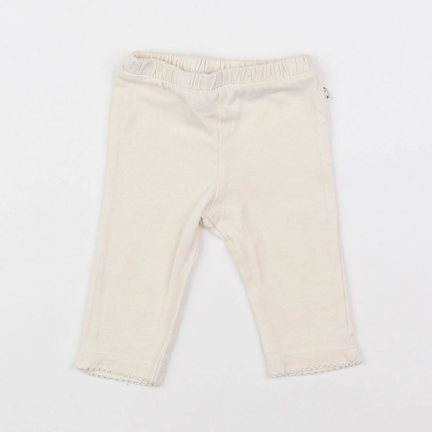 Tape à l'oeil - legging blanc - 3 mois