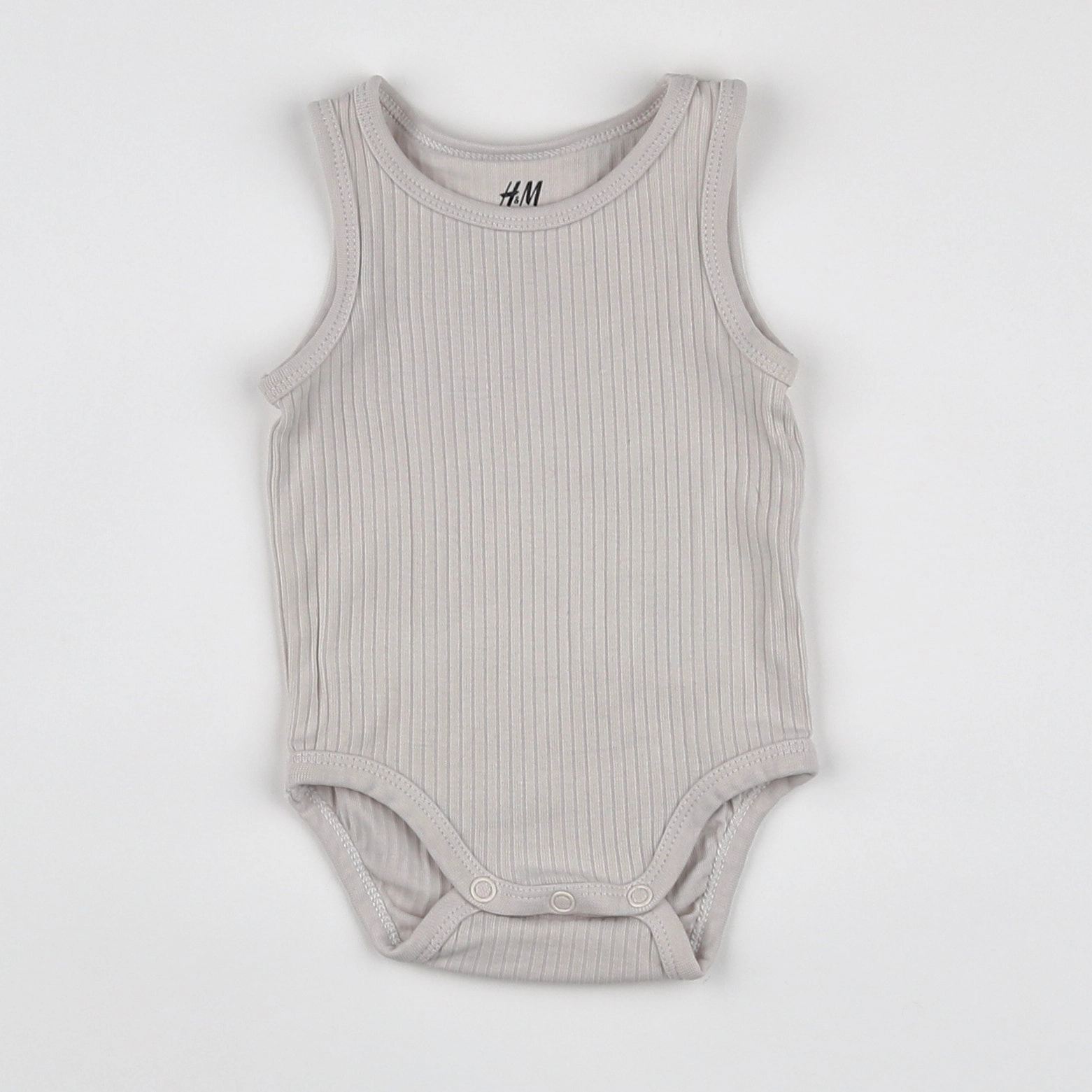 H&M - body beige - 3 mois
