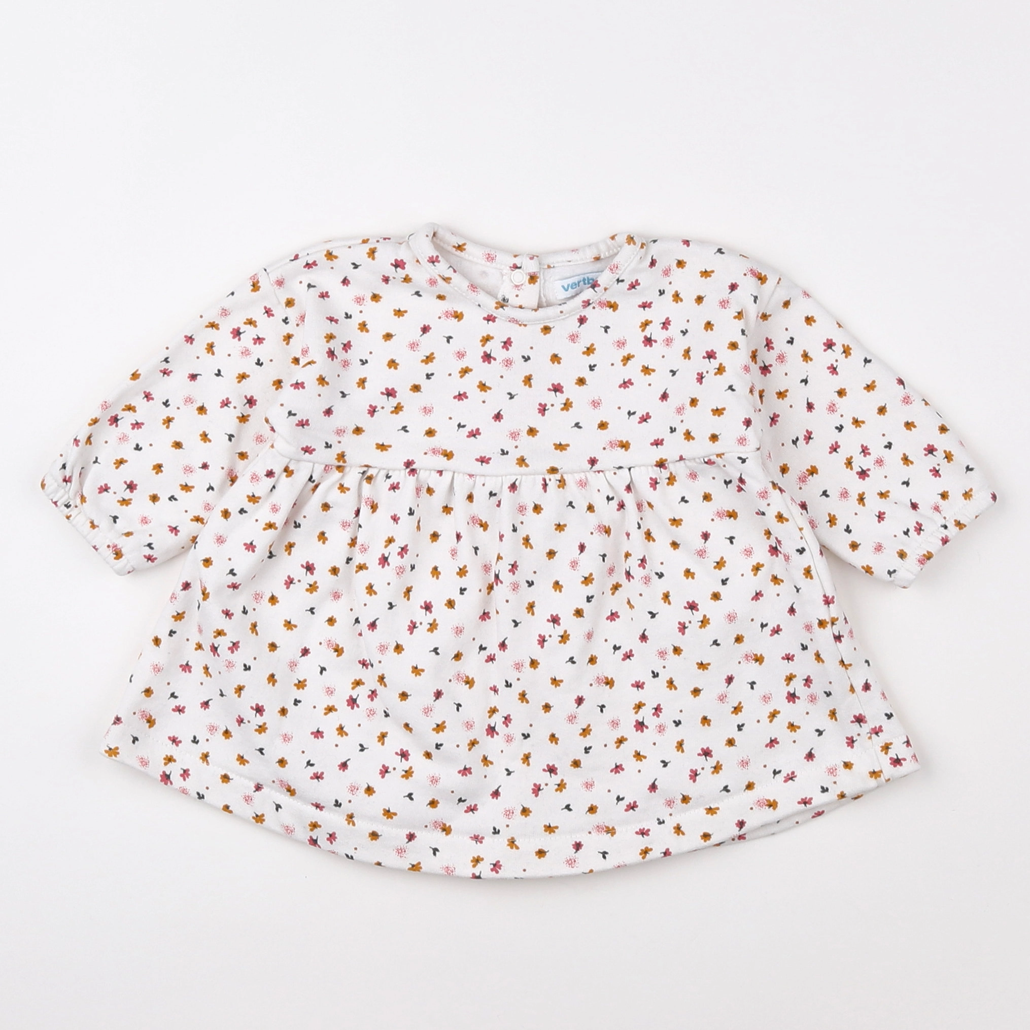 Vertbaudet - robe multicolore - 3 mois