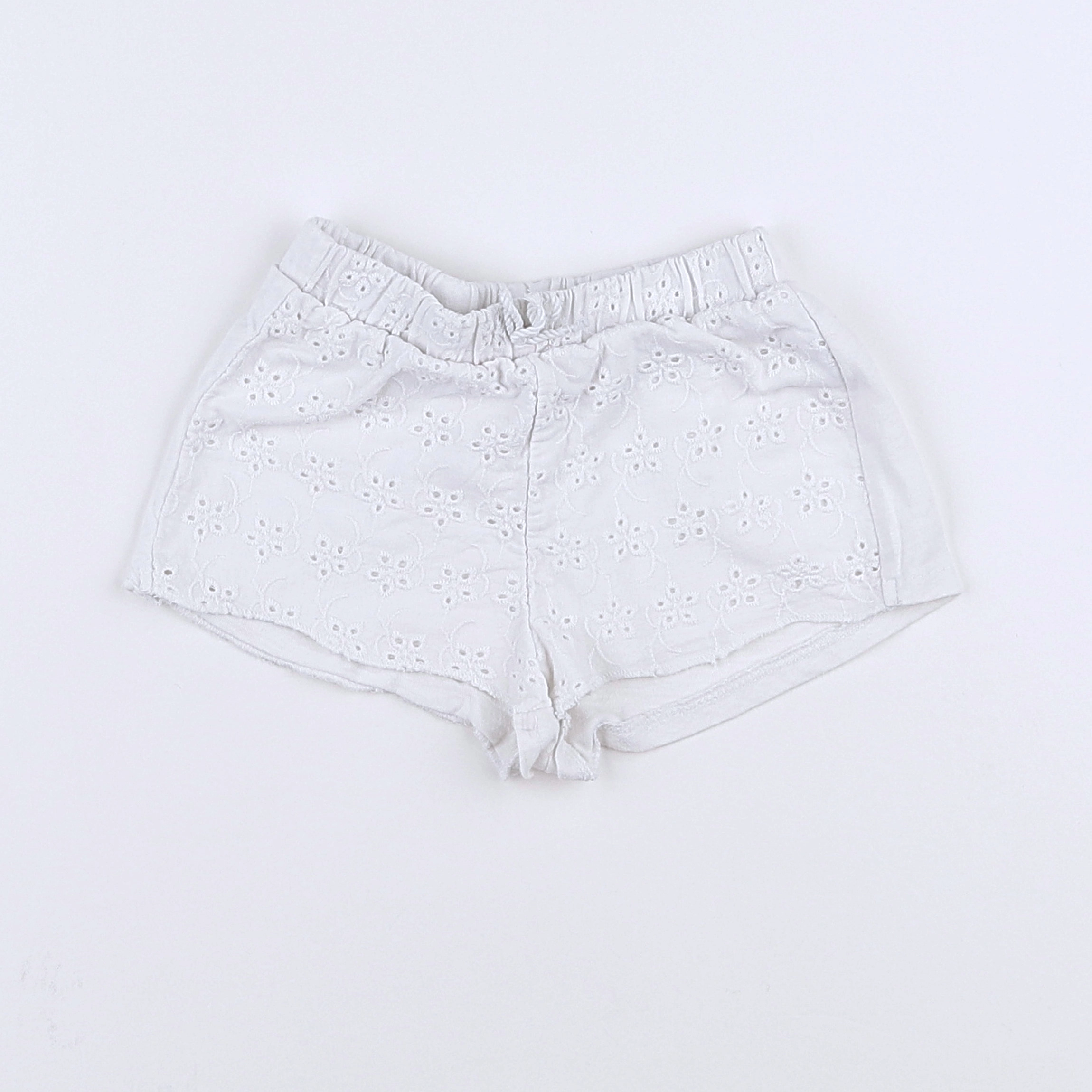 Zara - short blanc - 9/12 mois