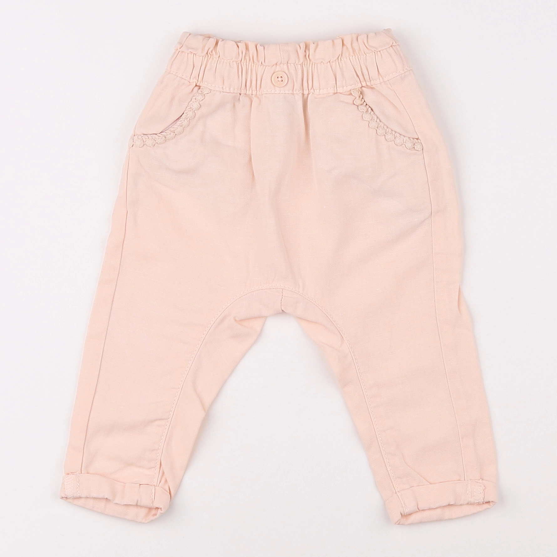 Tape à l'oeil - pantalon rose - 12 mois
