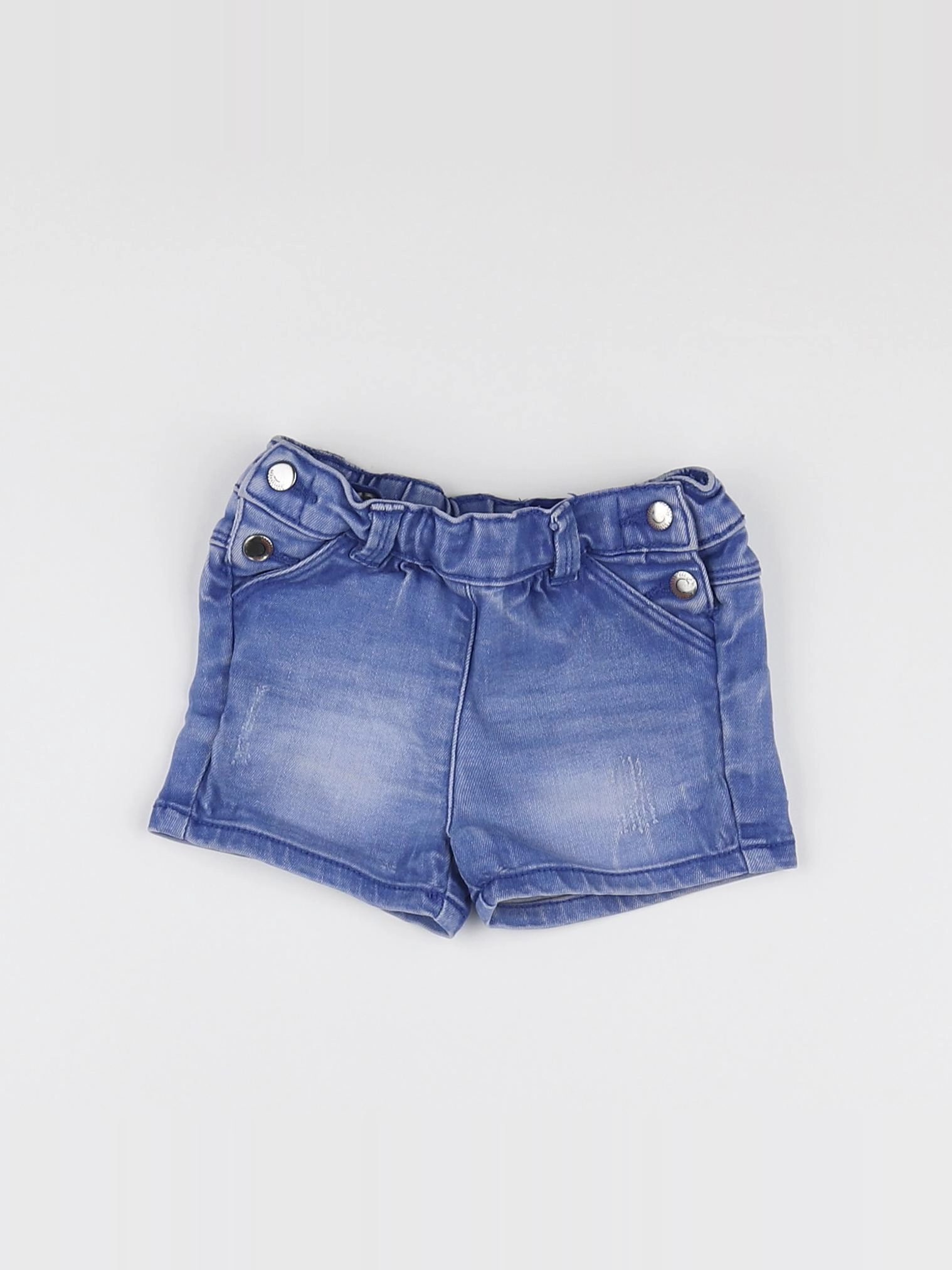 Tape à l'oeil - short bleu - 12 mois