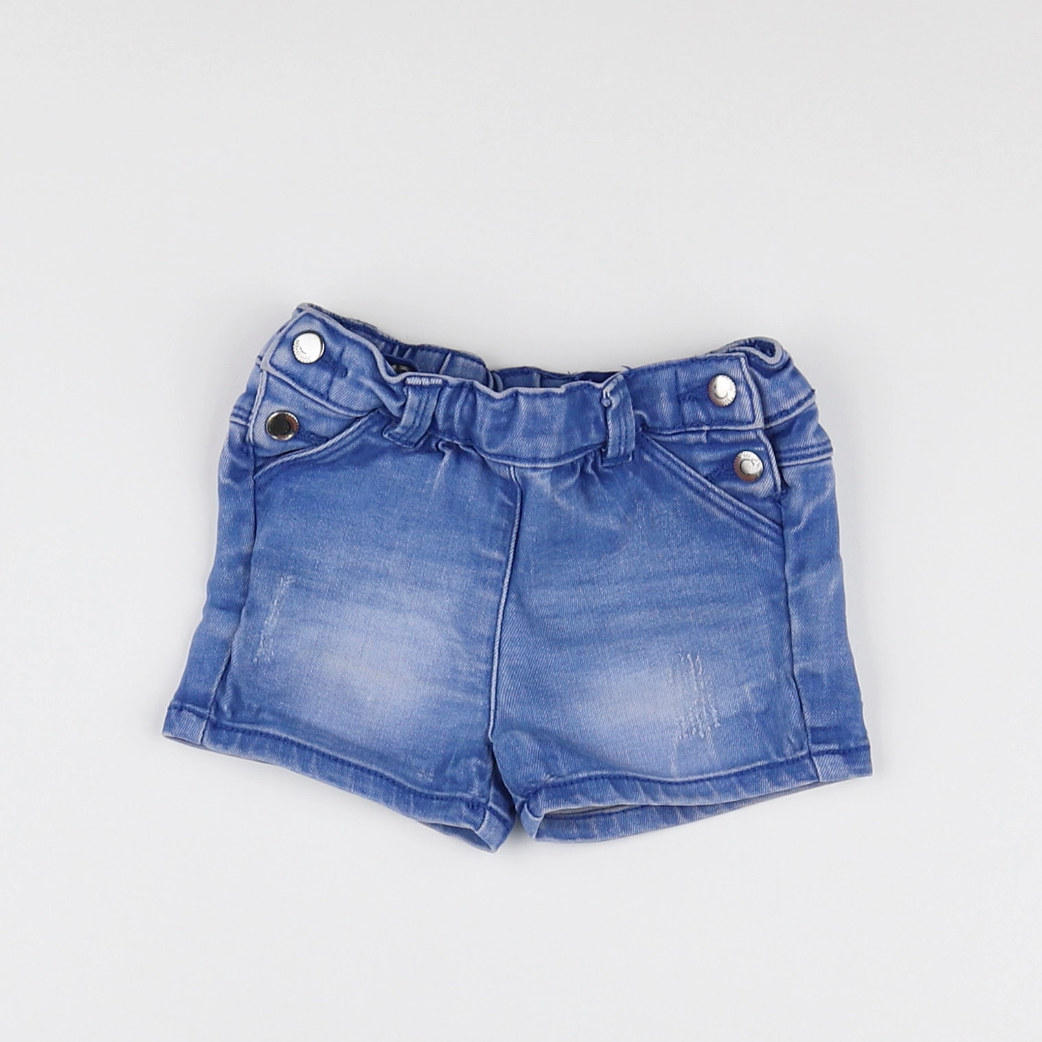 Tape à l'oeil - short bleu - 12 mois