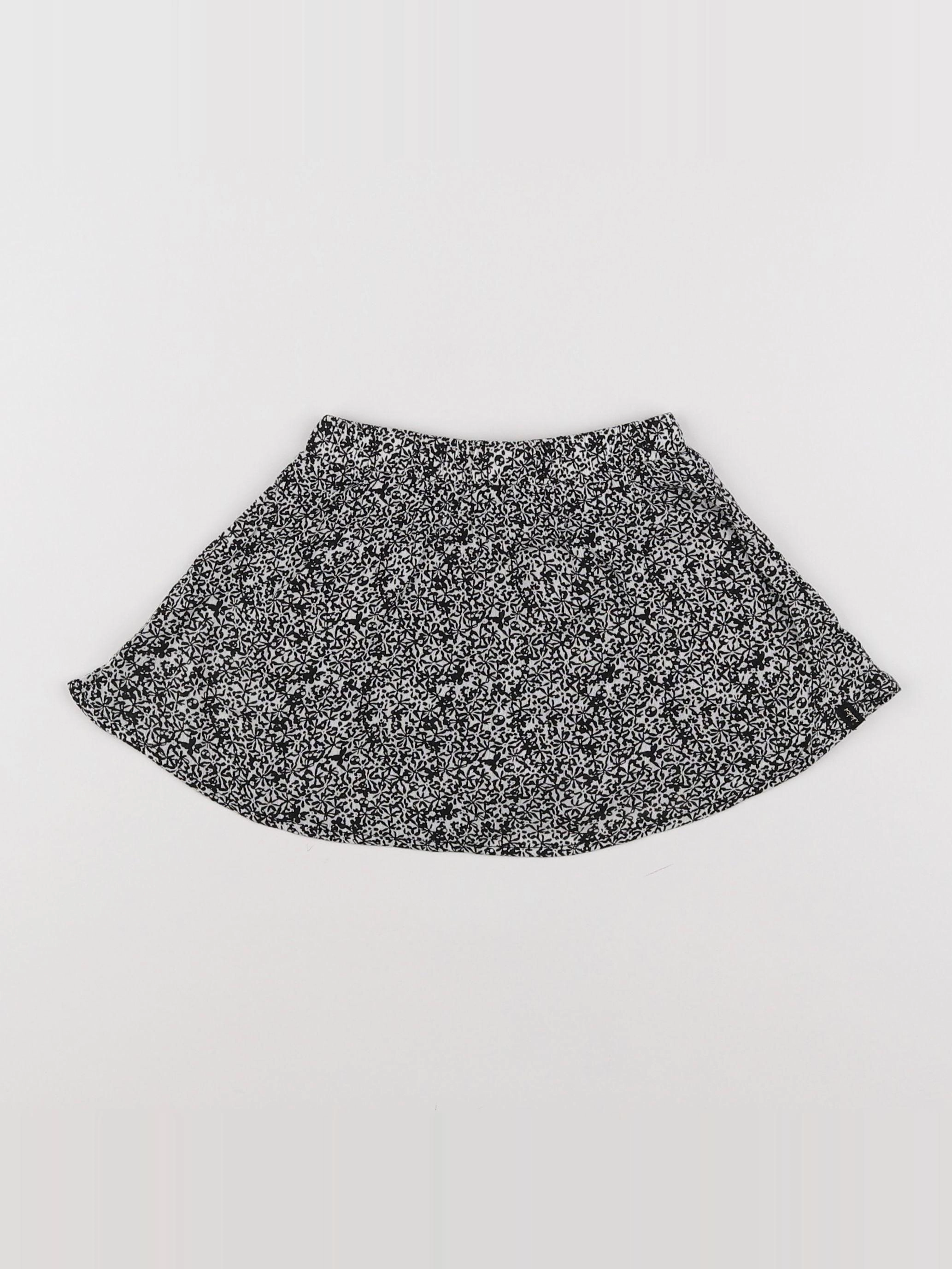 IKKS - jupe blanc, noir - 18 mois