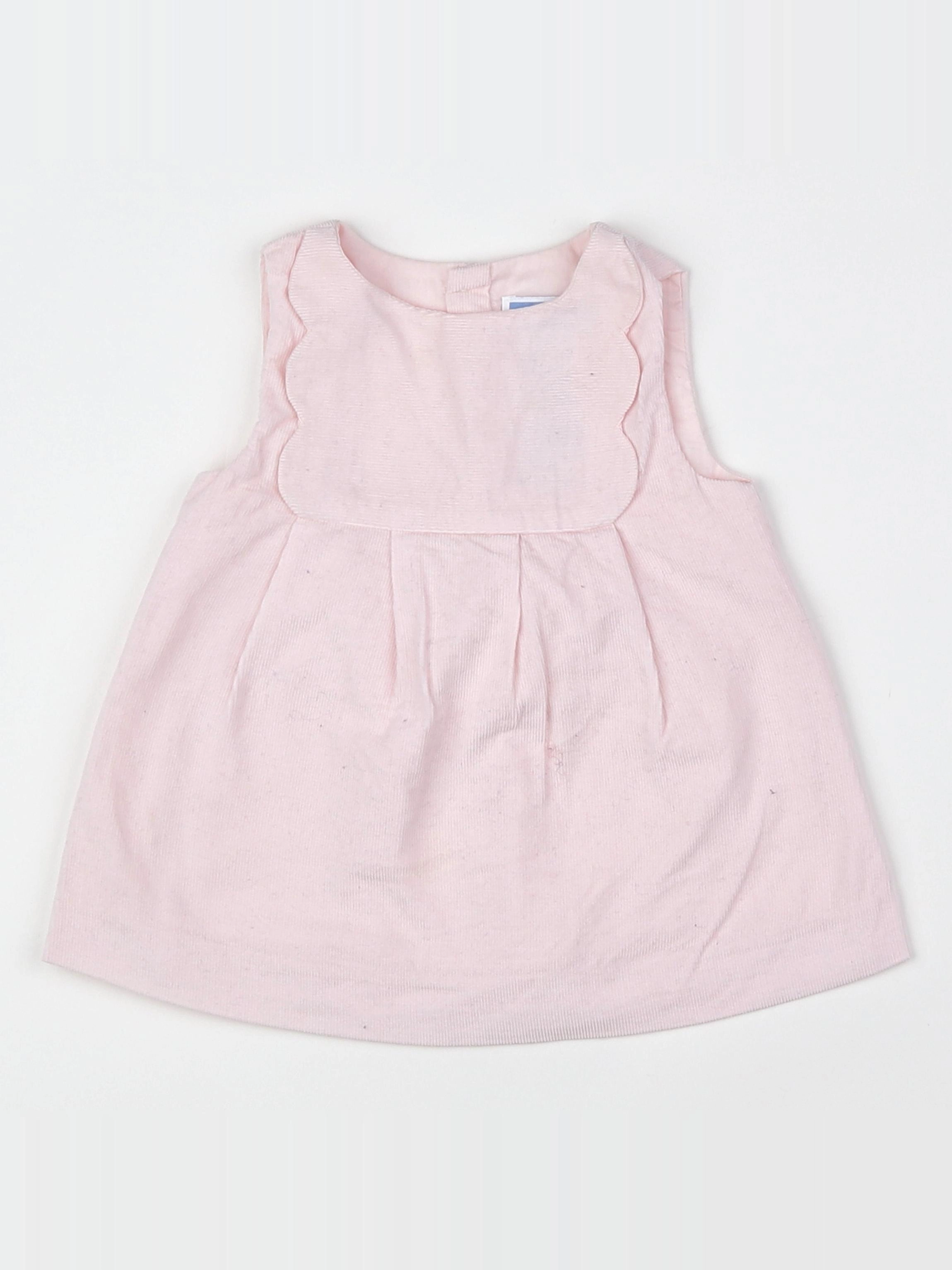 Jacadi - robe rose - 3 mois