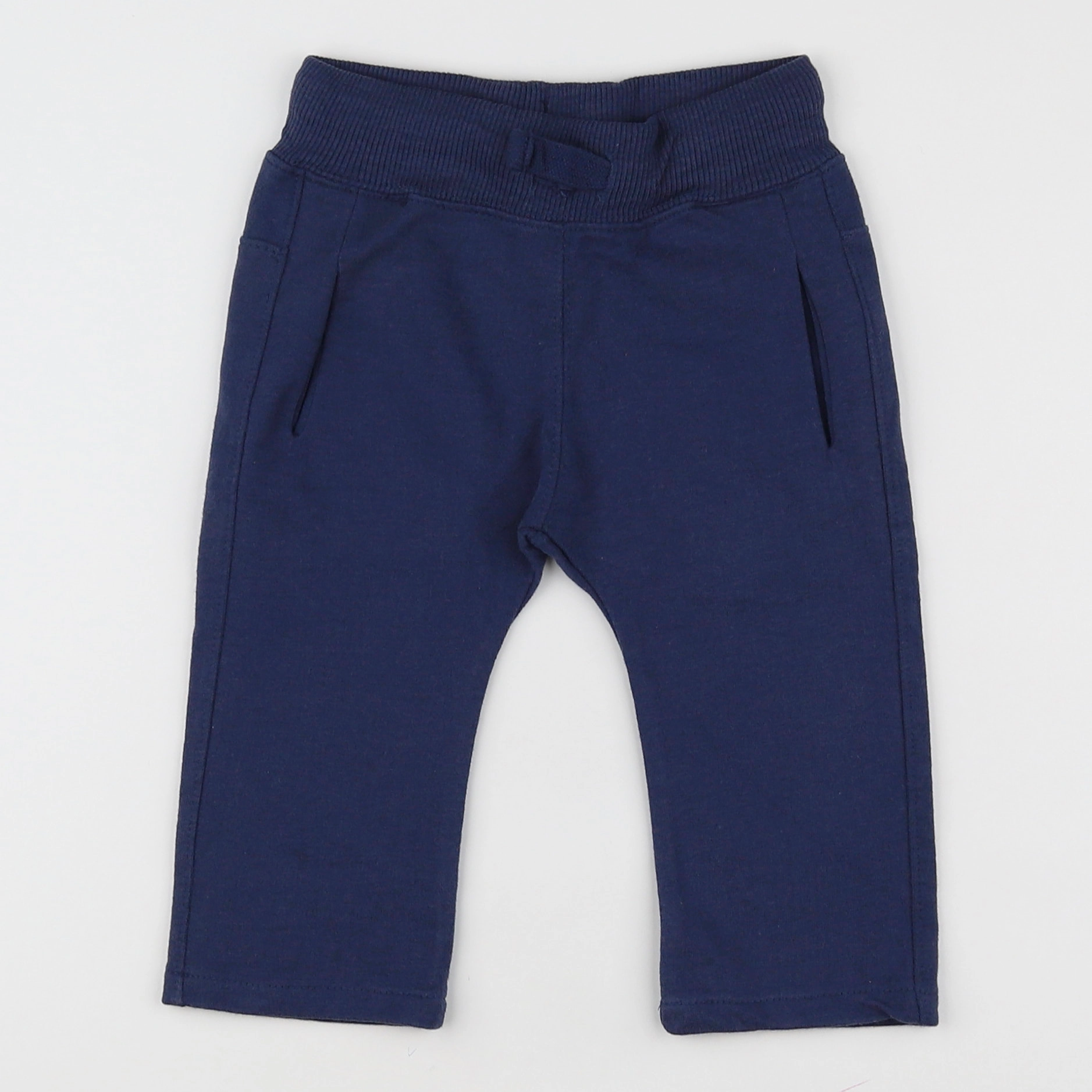 Zara - jogging bleu - 9/12 mois