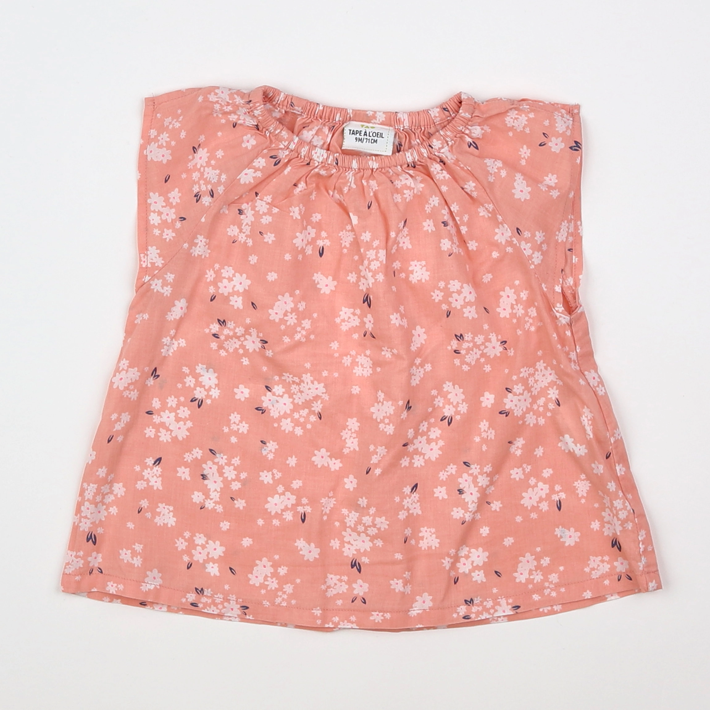 Tape à l'oeil - blouse rose - 9 mois