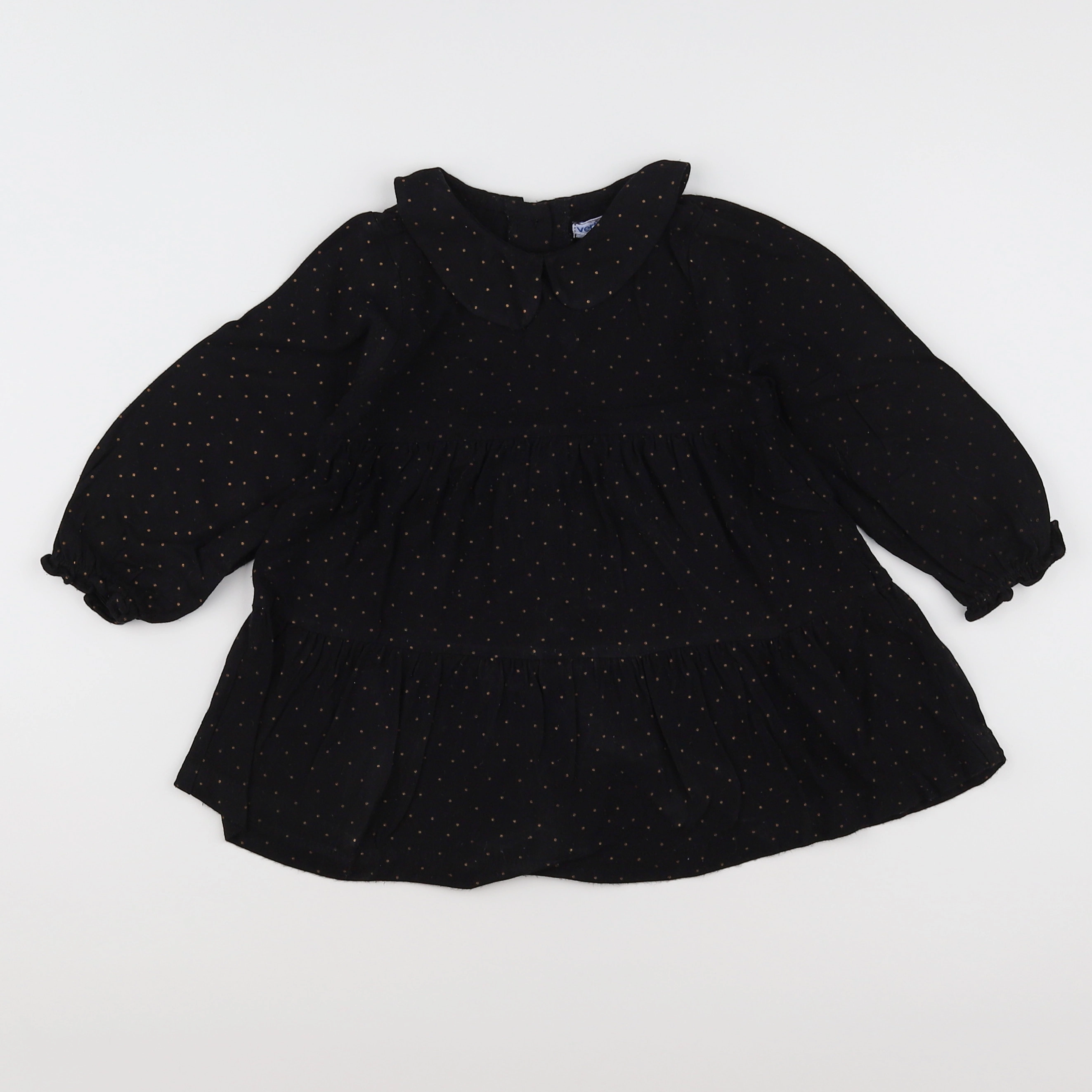 Vertbaudet - robe noir - 2 ans
