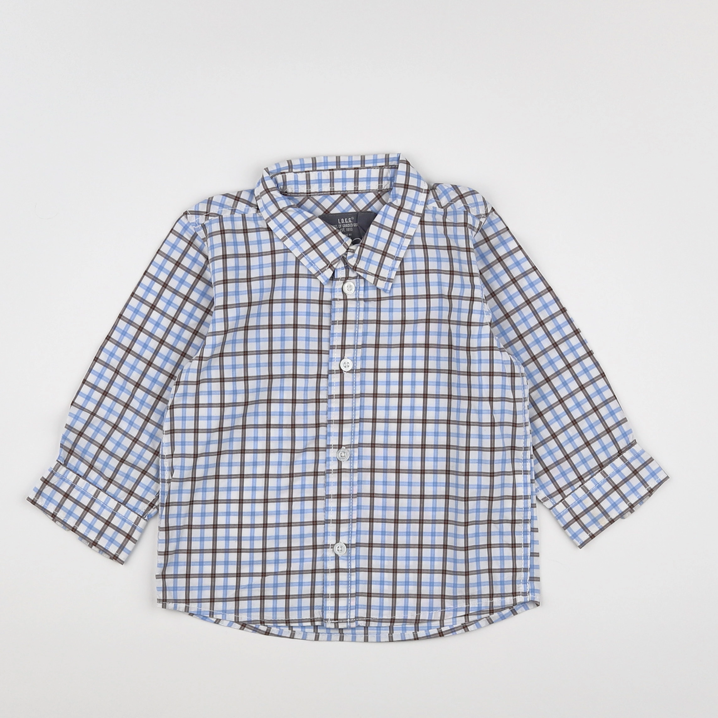 H&M - chemise multicolore - 9/12 mois