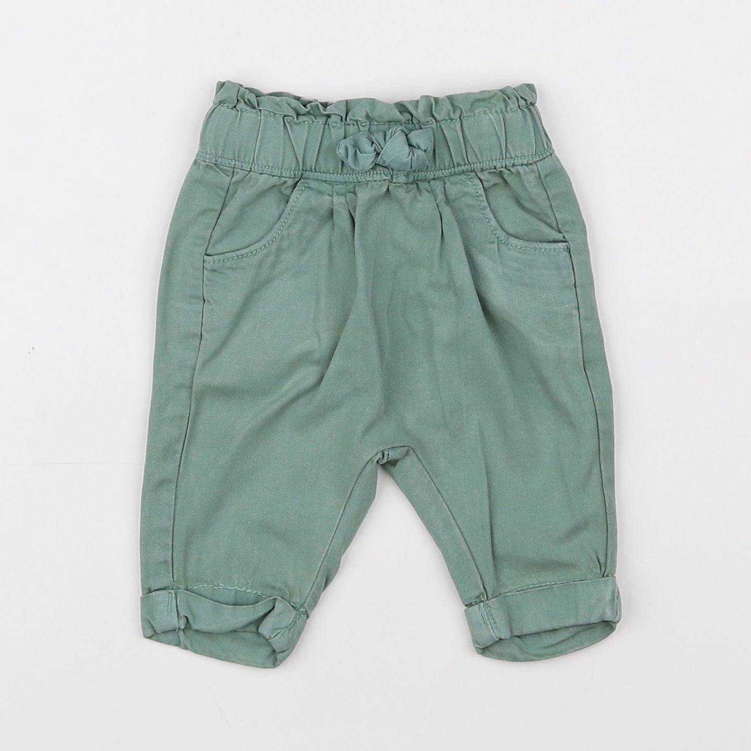 Tape à l'oeil - pantalon vert - 1 mois