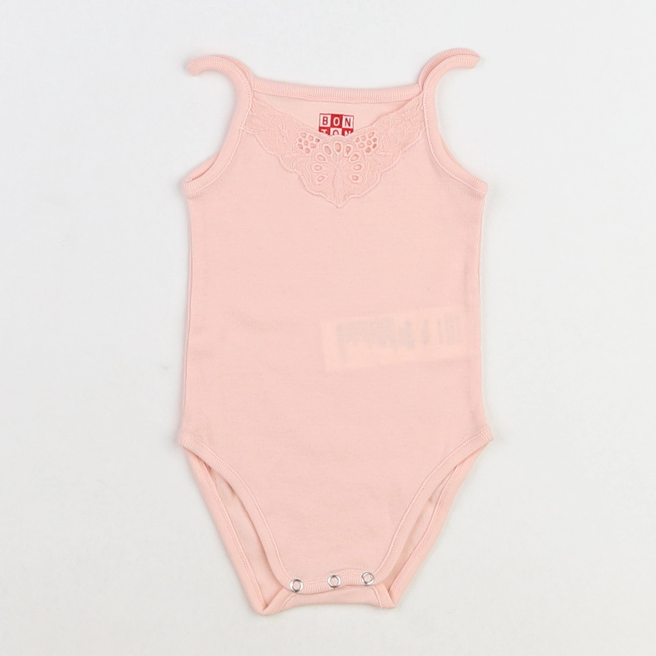 Bonton - body rose - 3 mois