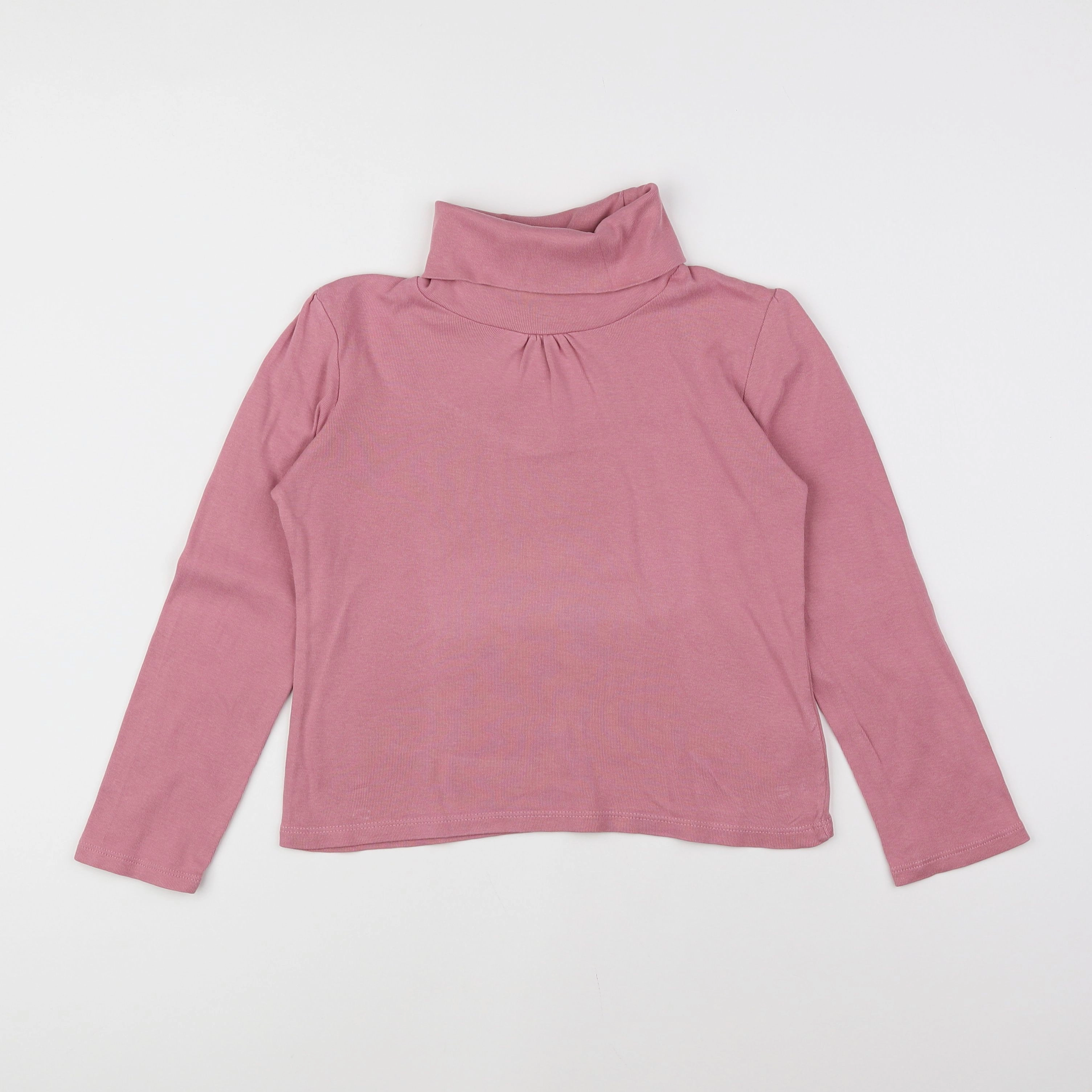 Vertbaudet - sous-pull rose - 8 ans