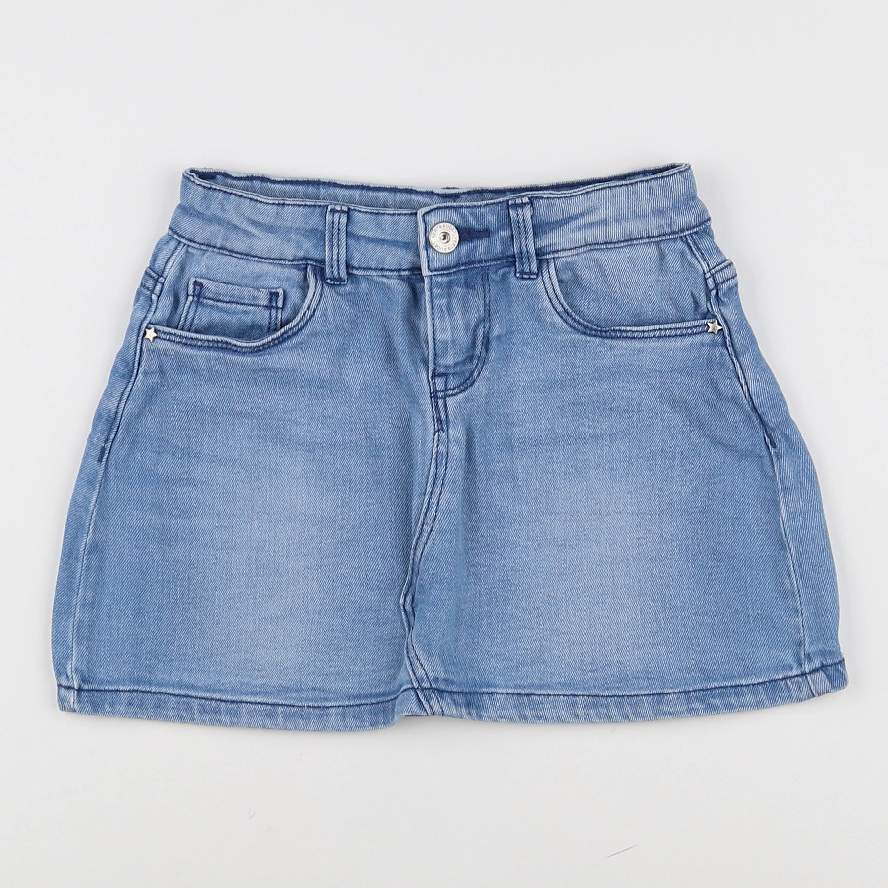 Vertbaudet - jupe bleu - 8 ans