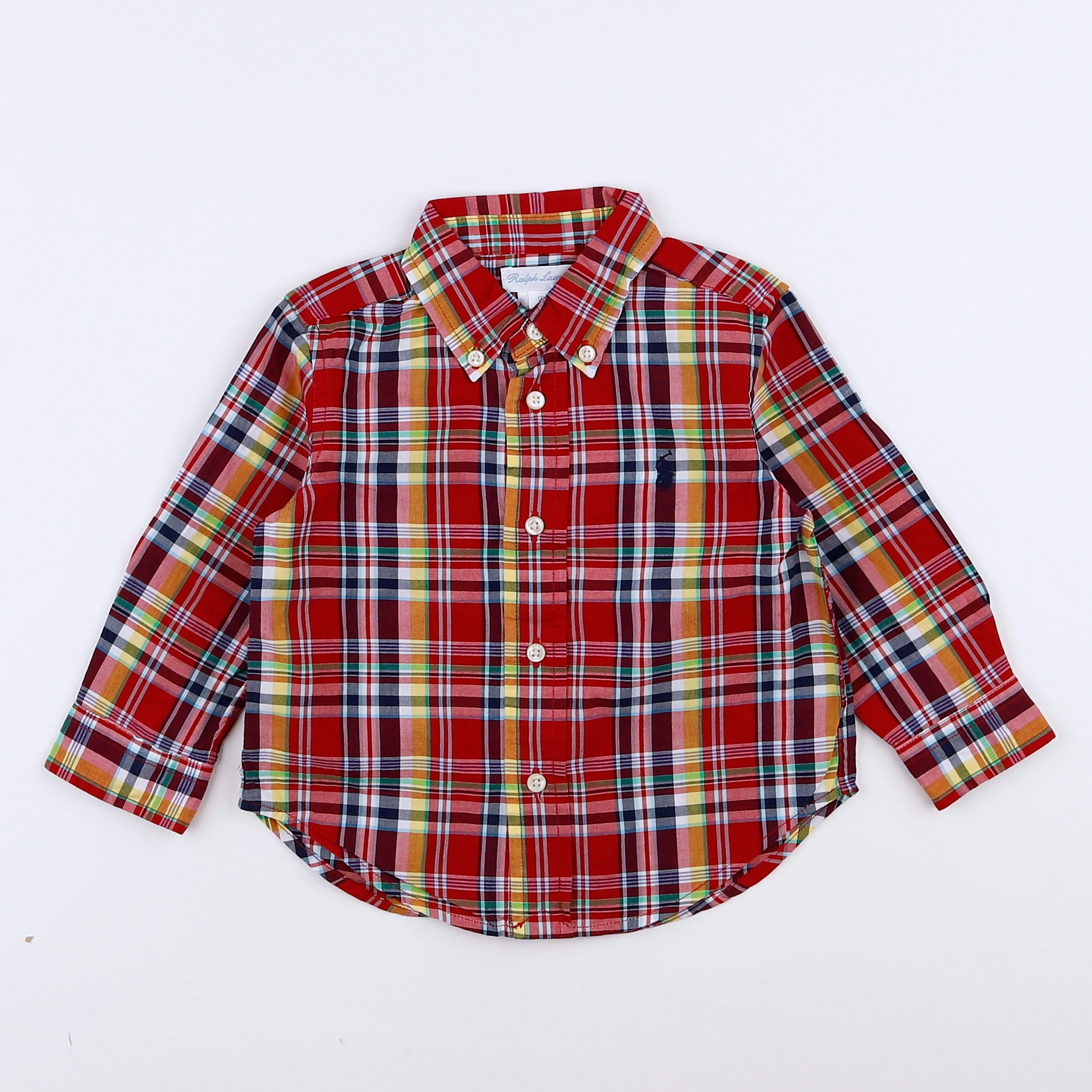 Ralph Lauren - chemise multicolore - 12 mois