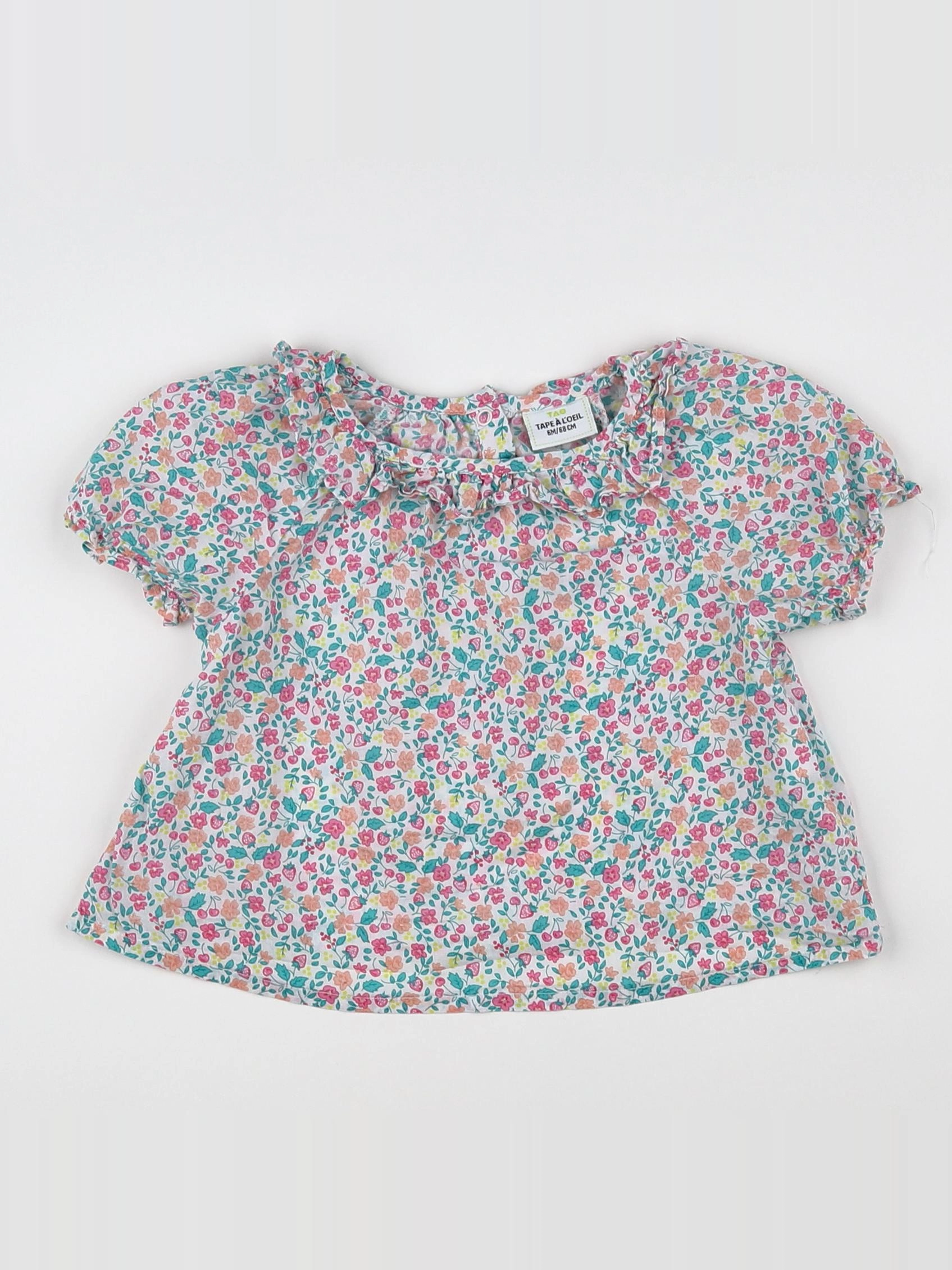 Tape à l'oeil - blouse multicolore - 6 mois