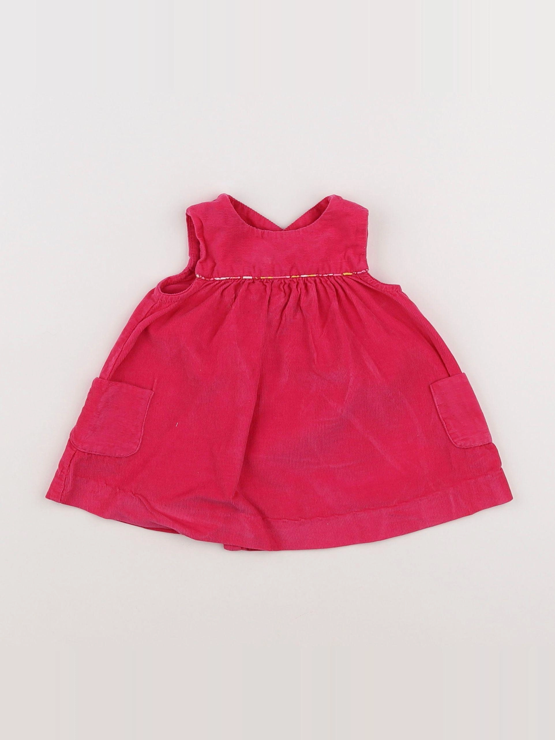 Jacadi - robe rose - 3 mois