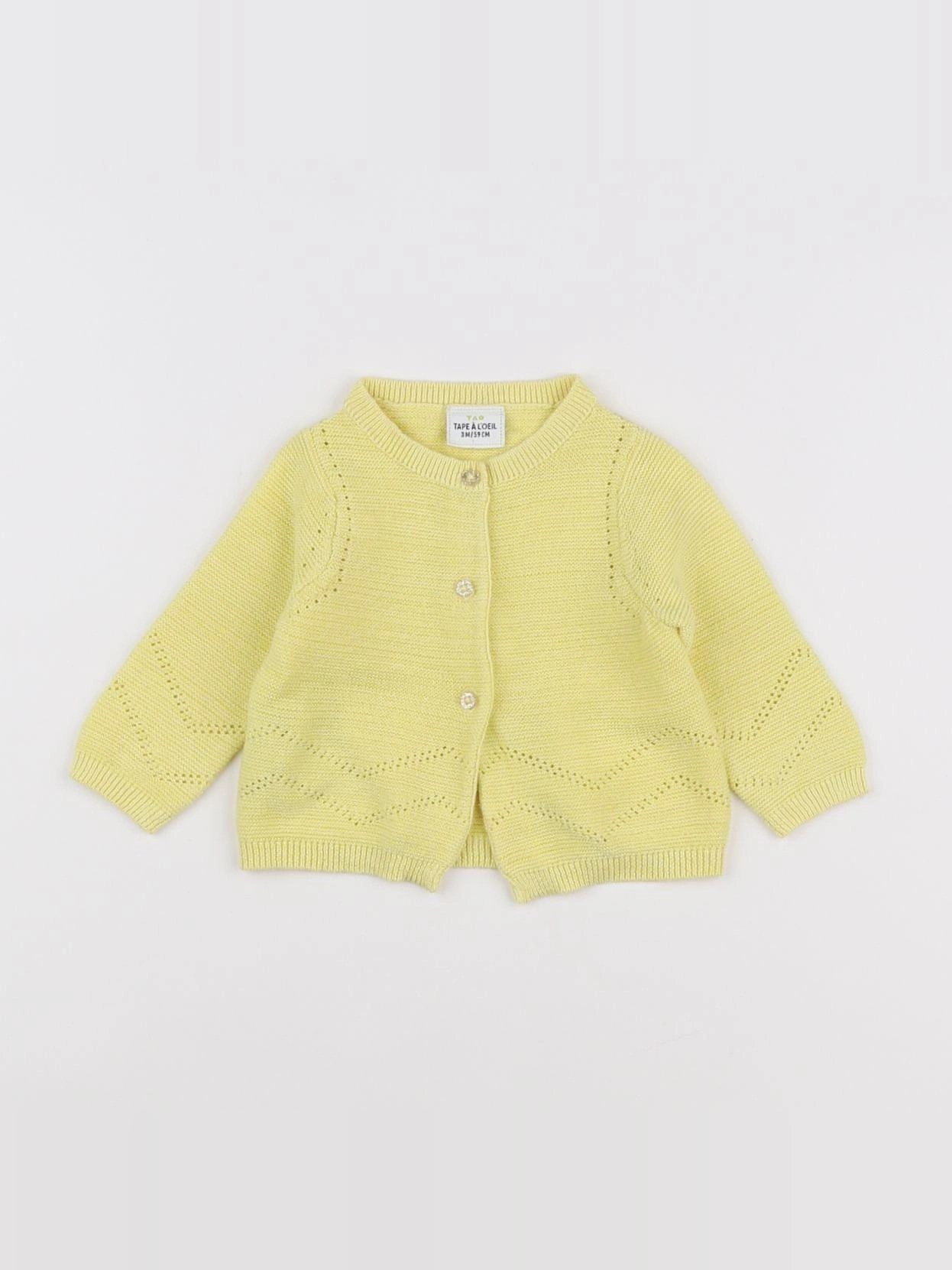 Tape à l'oeil - gilet jaune - 3 mois