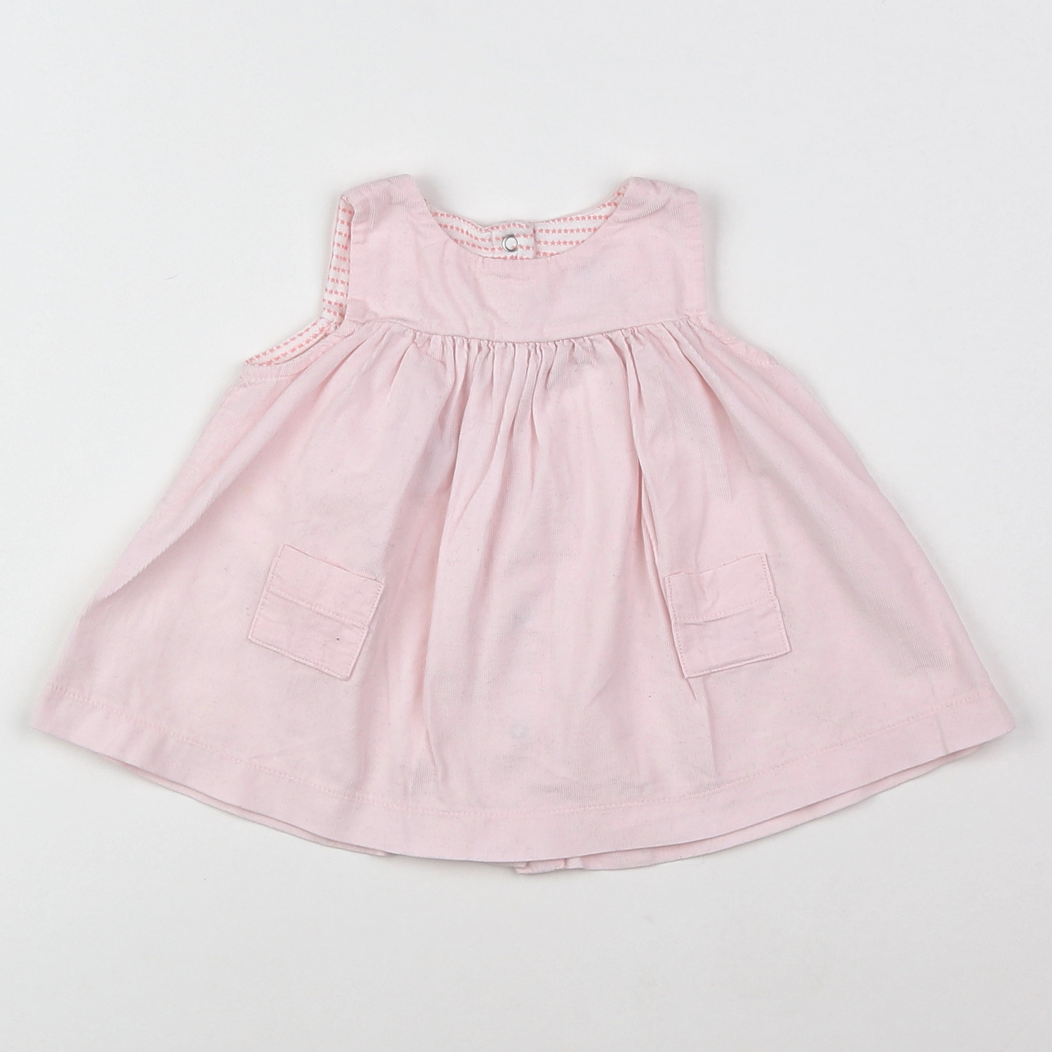 Petit Bateau - robe rose - 1 mois