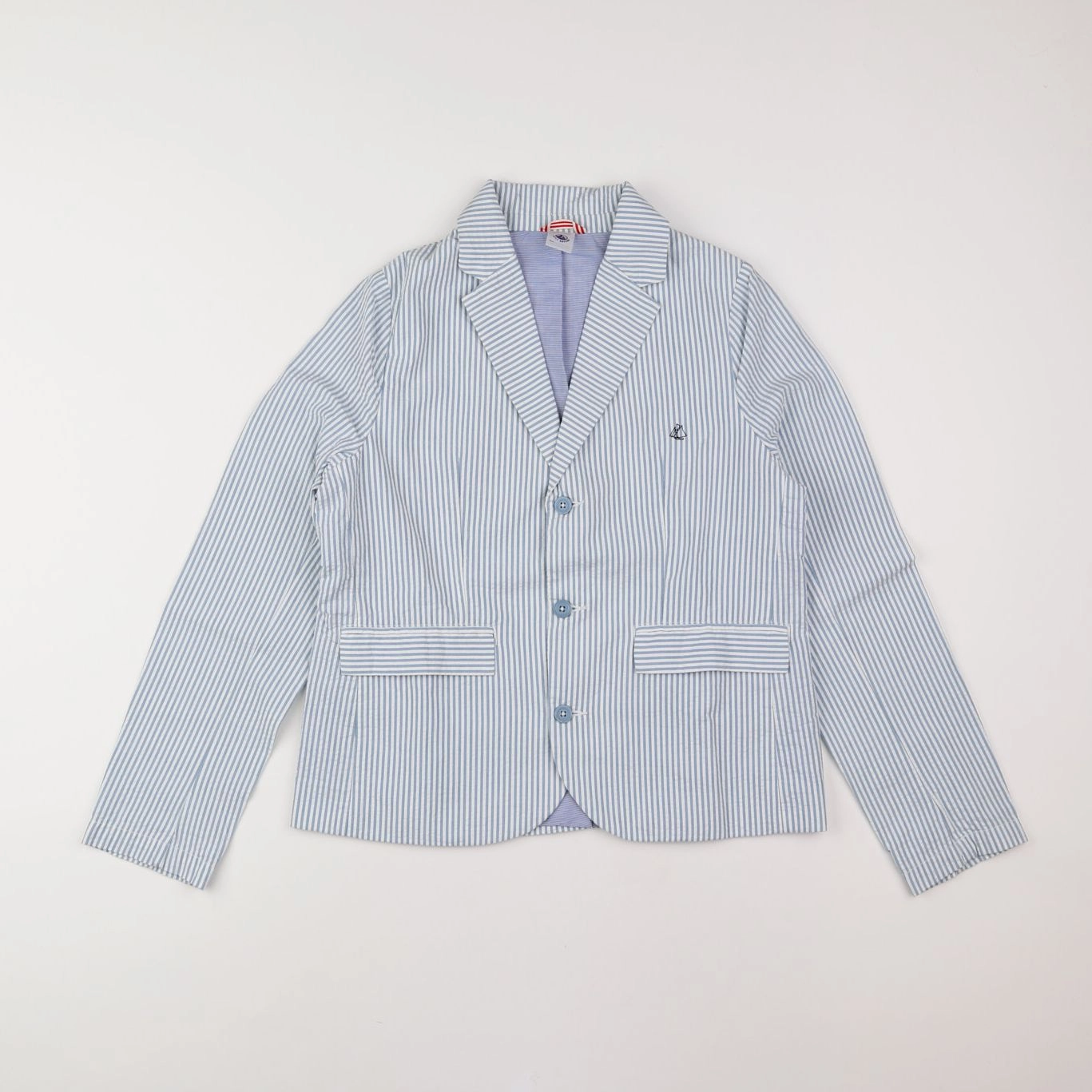 Petit Bateau - veste bleu, blanc - 12 ans