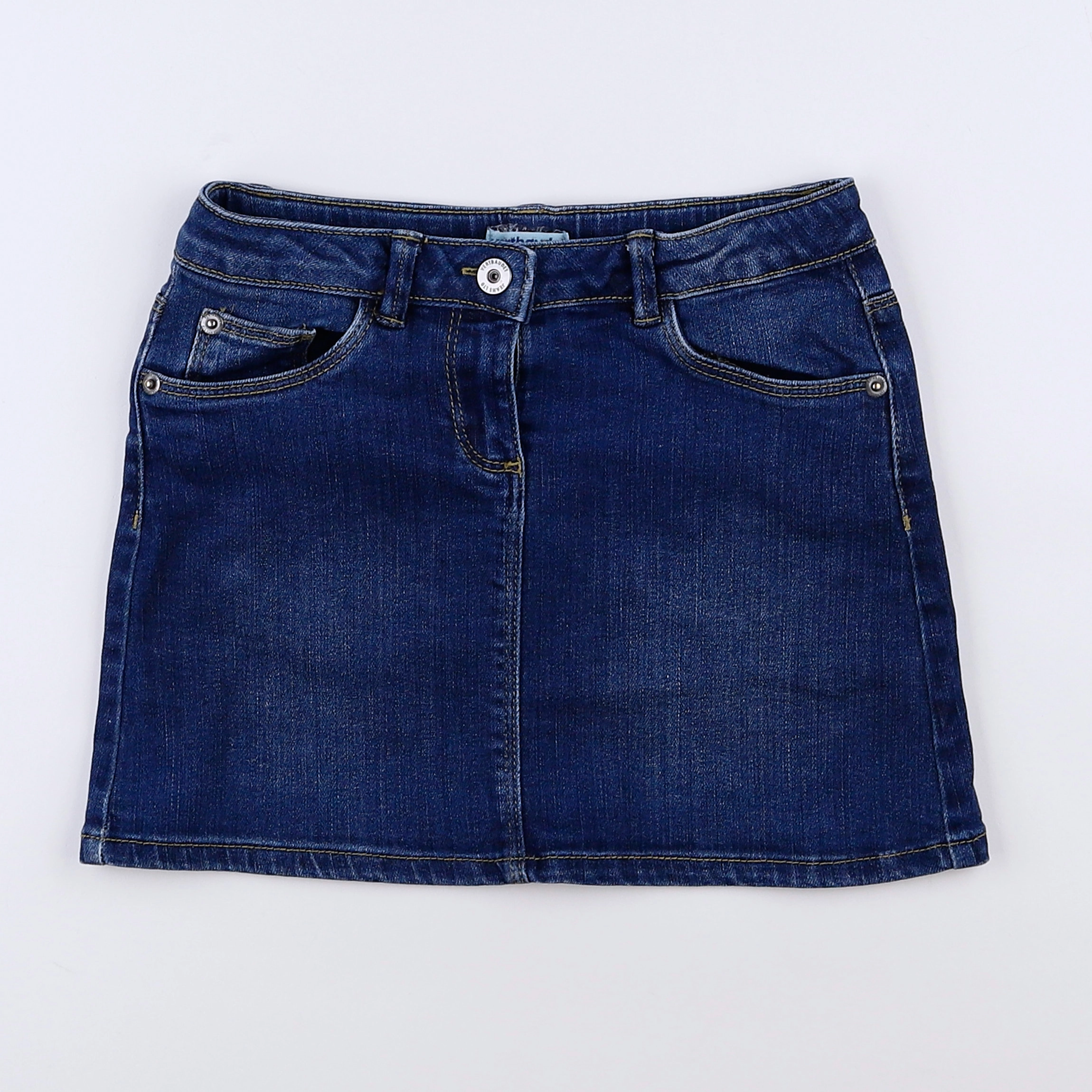 Vertbaudet - jupe bleu - 6 ans