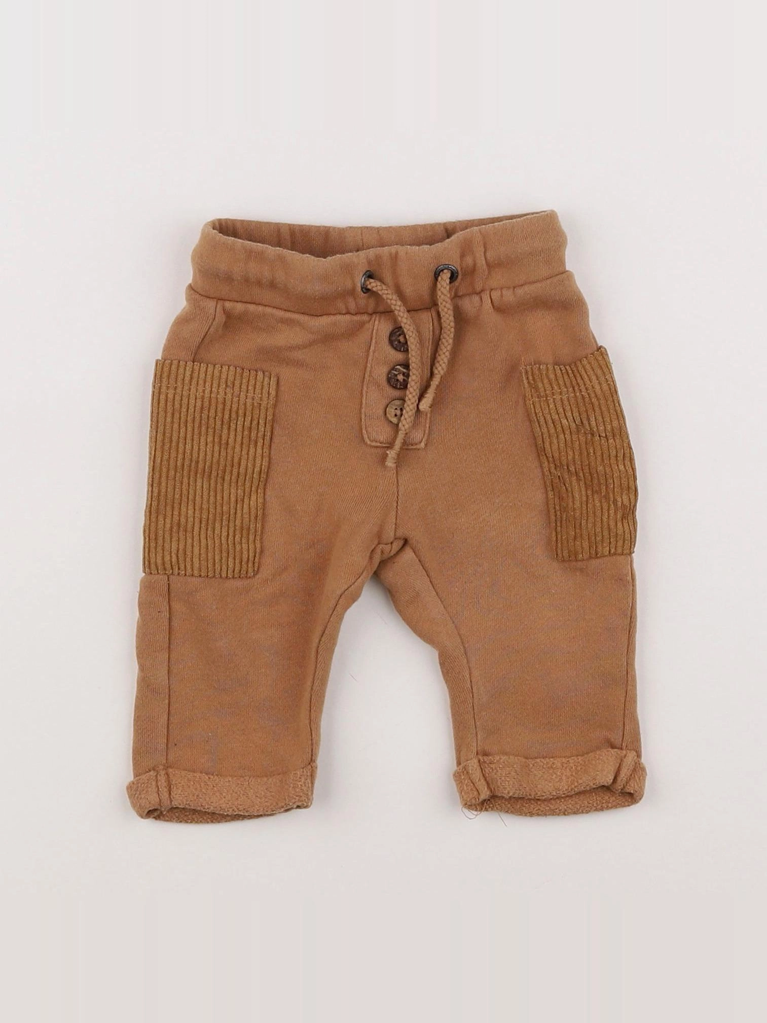 Vertbaudet - pantalon marron - 3 mois