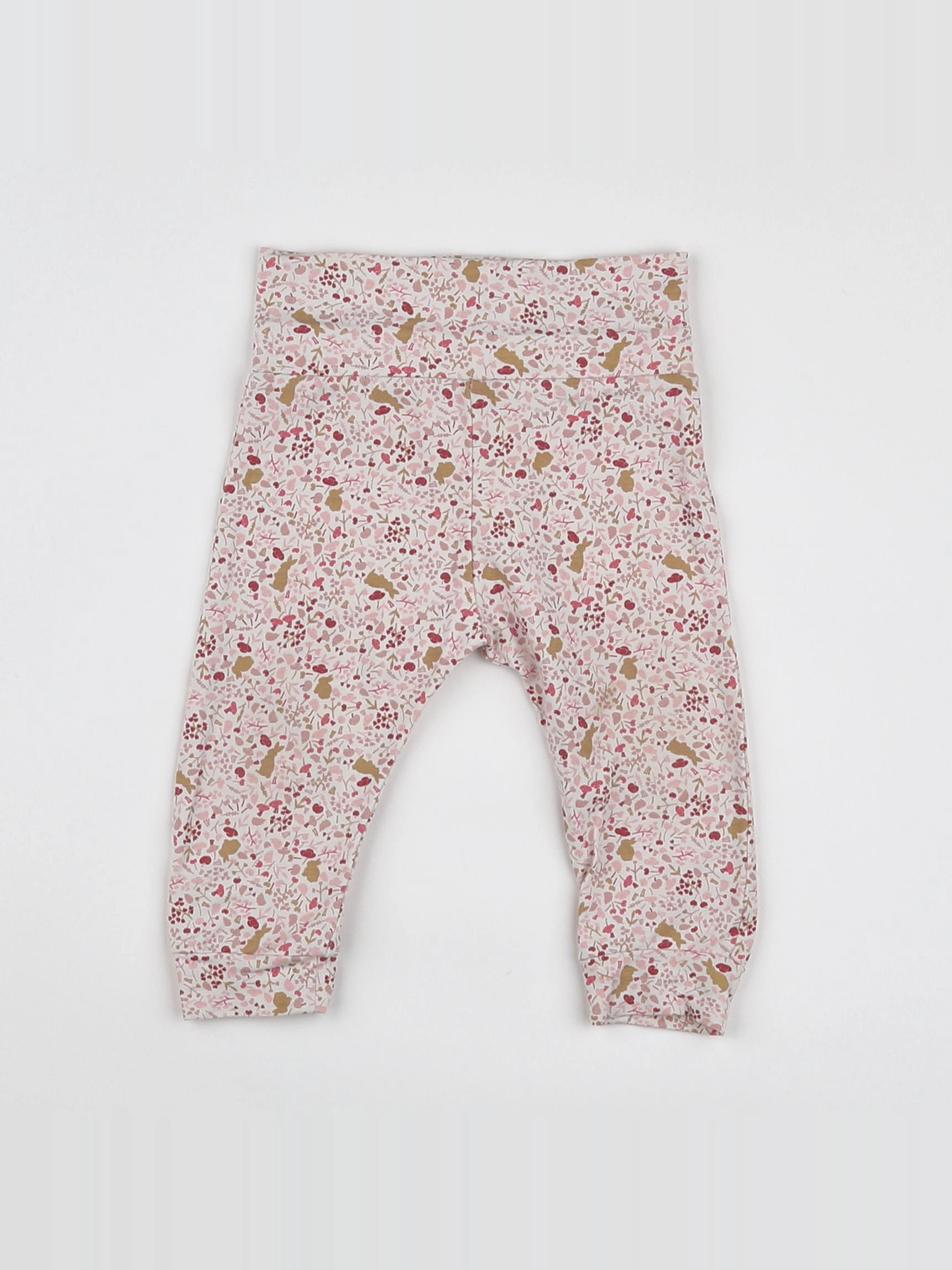 Vertbaudet - legging rose - 6 mois