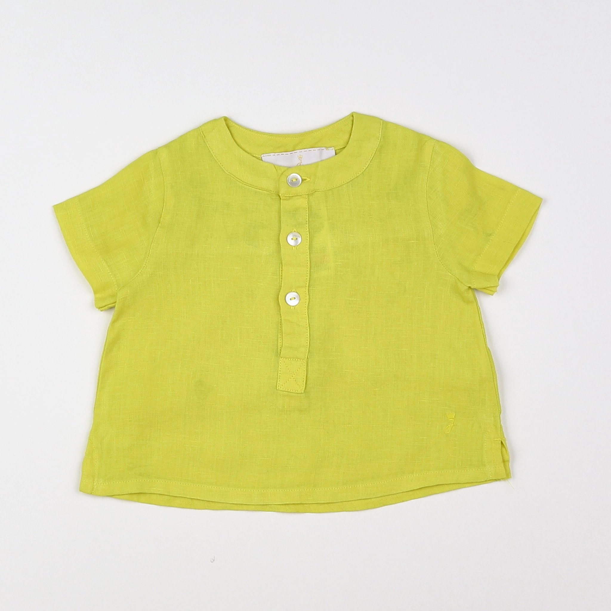 Jacadi - blouse jaune - 6 mois