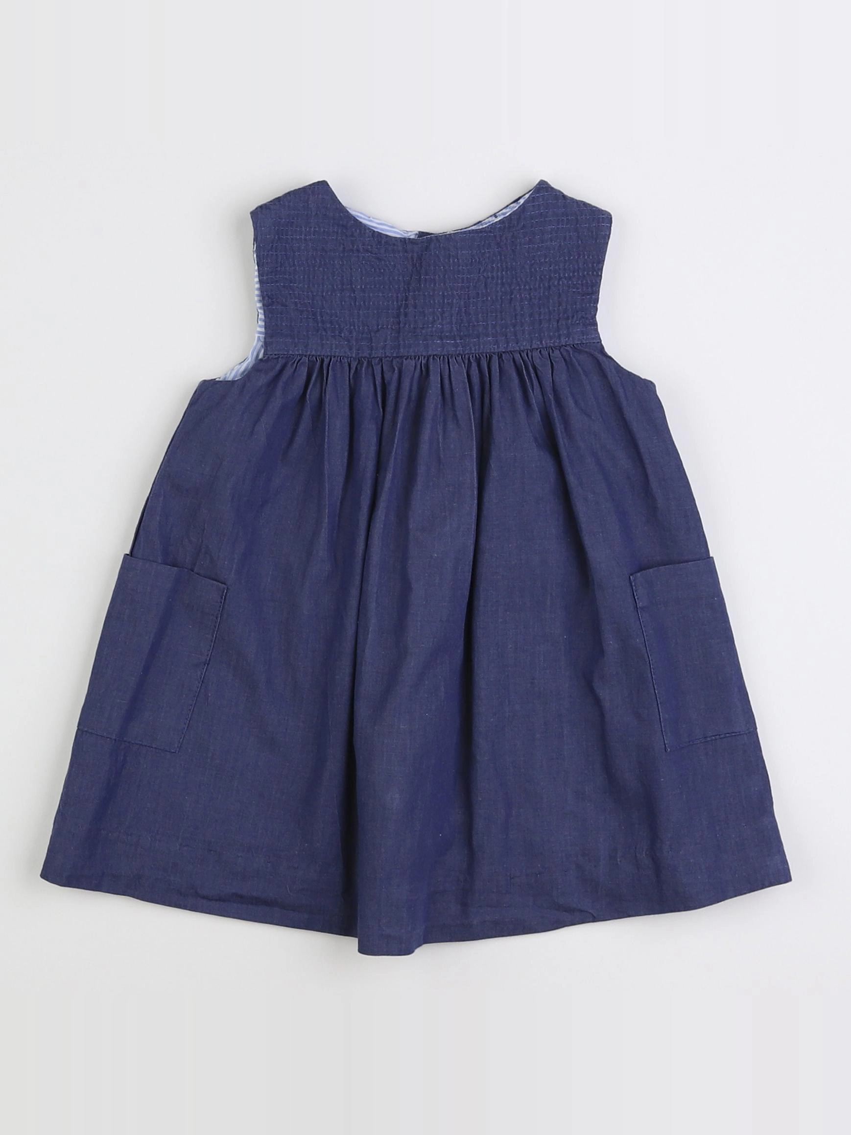 Jacadi - robe bleu - 18 mois
