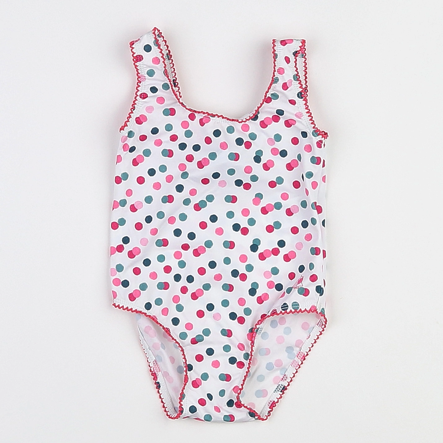 Petit Bateau - maillot de bain blanc - 12 mois