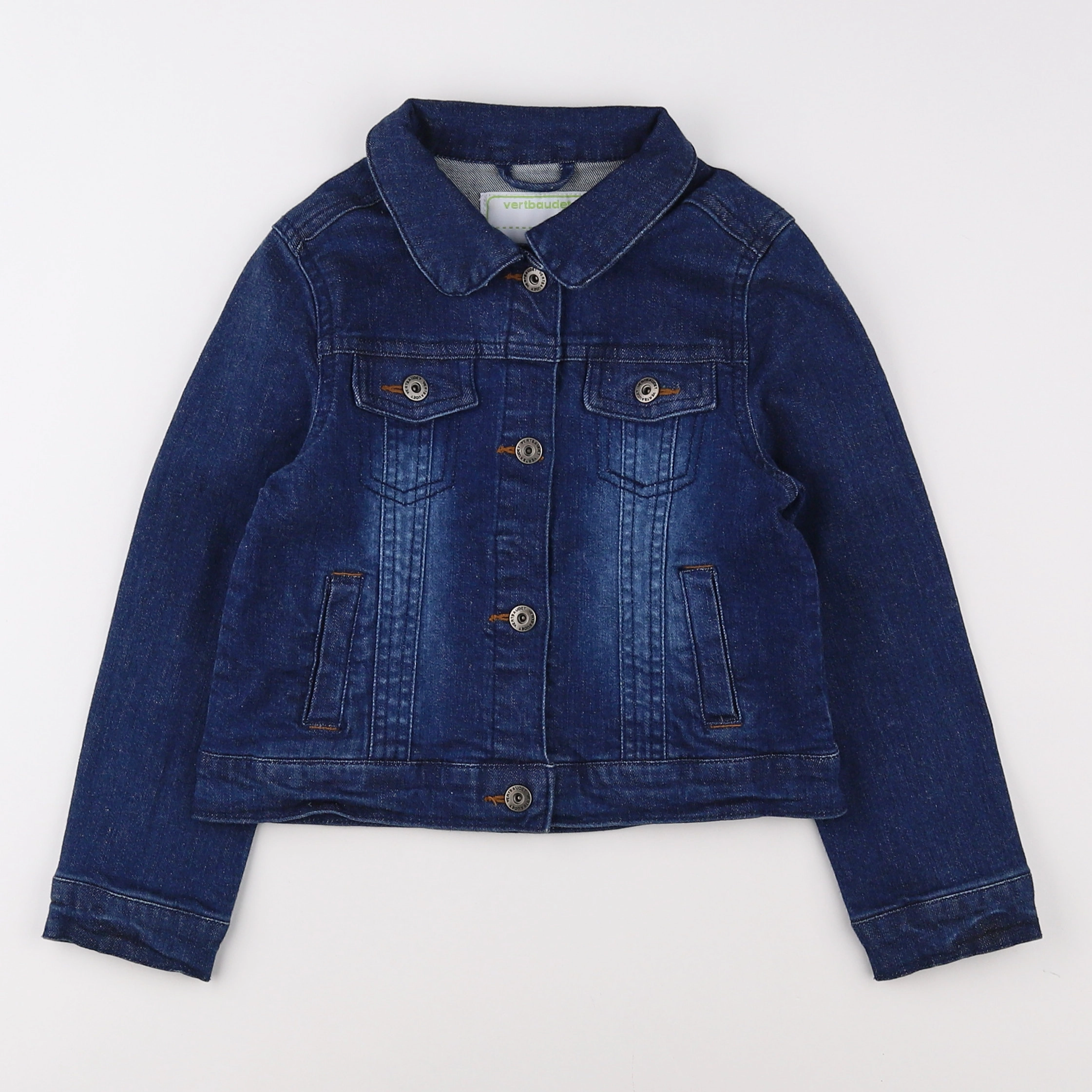 Vertbaudet - veste bleu - 4 ans