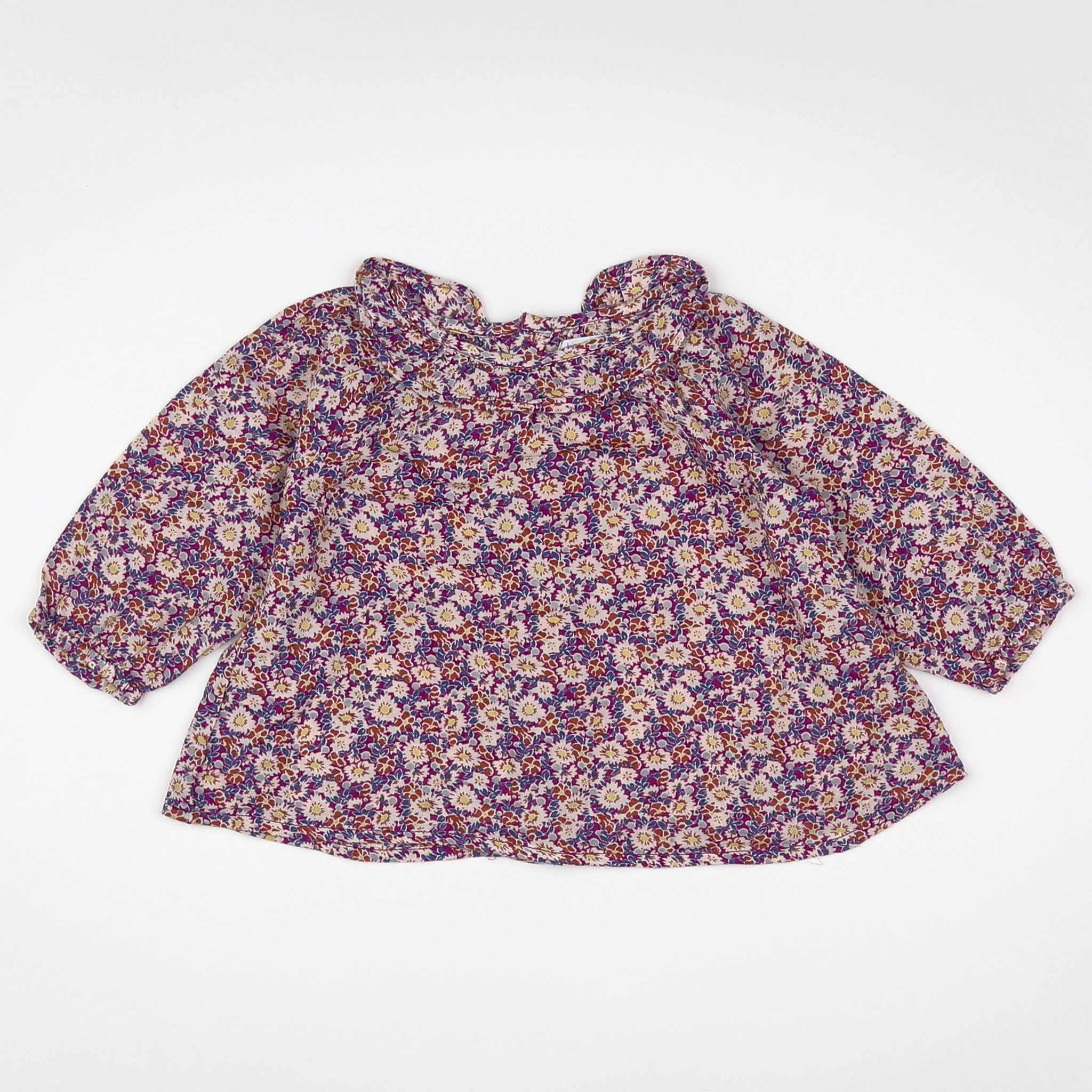 Boutchou - blouse violet - 3 mois