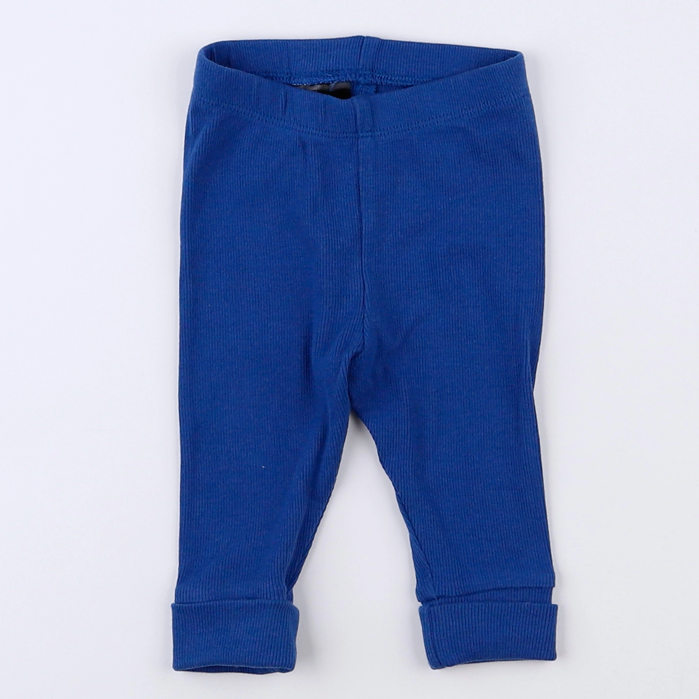 H&M - legging bleu - 3 mois