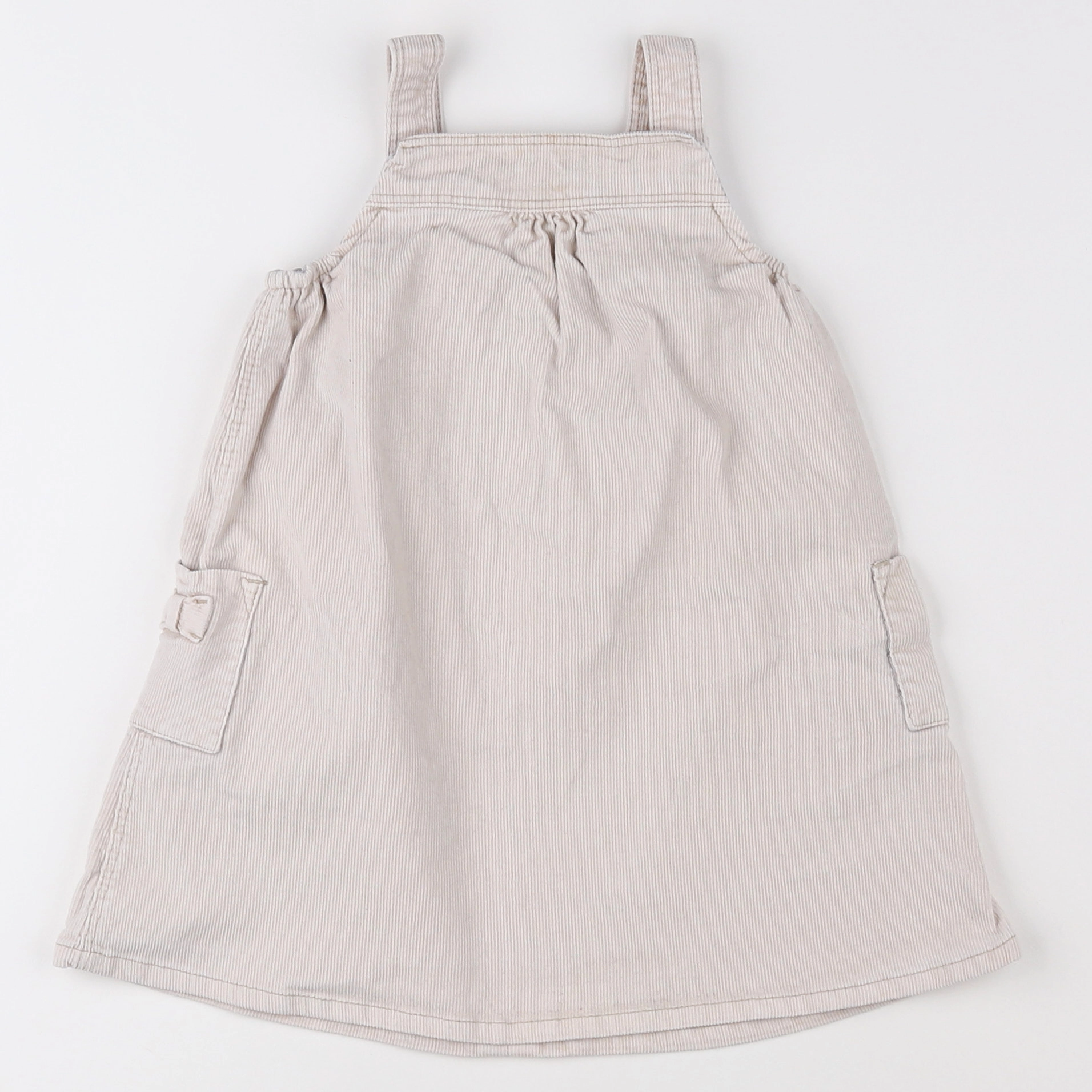 Petit Bateau - robe beige - 12 mois