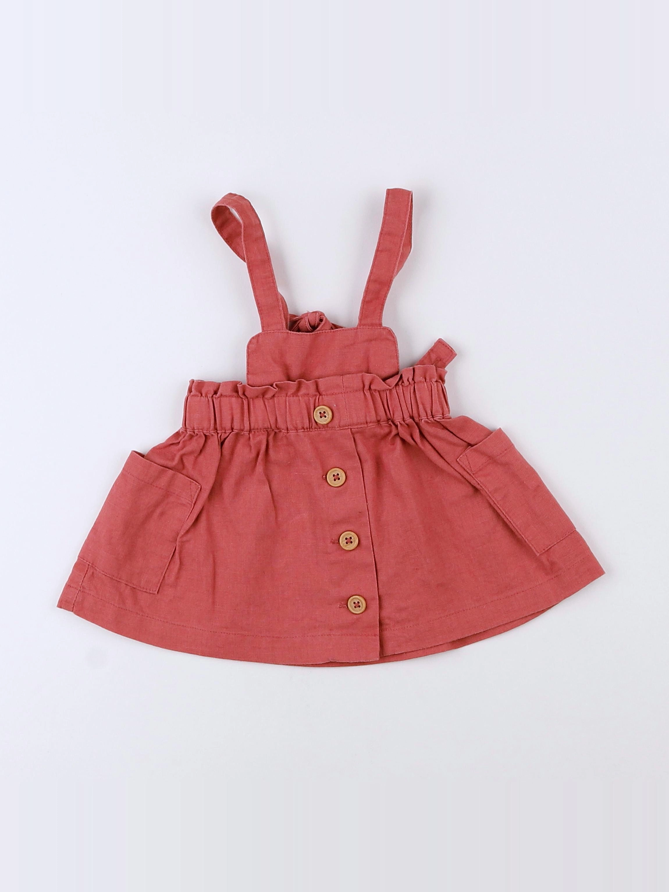 Vertbaudet - robe rose - 3 mois