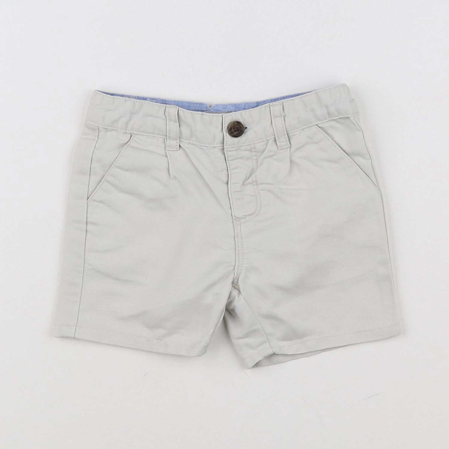 Vertbaudet - short gris - 12 mois